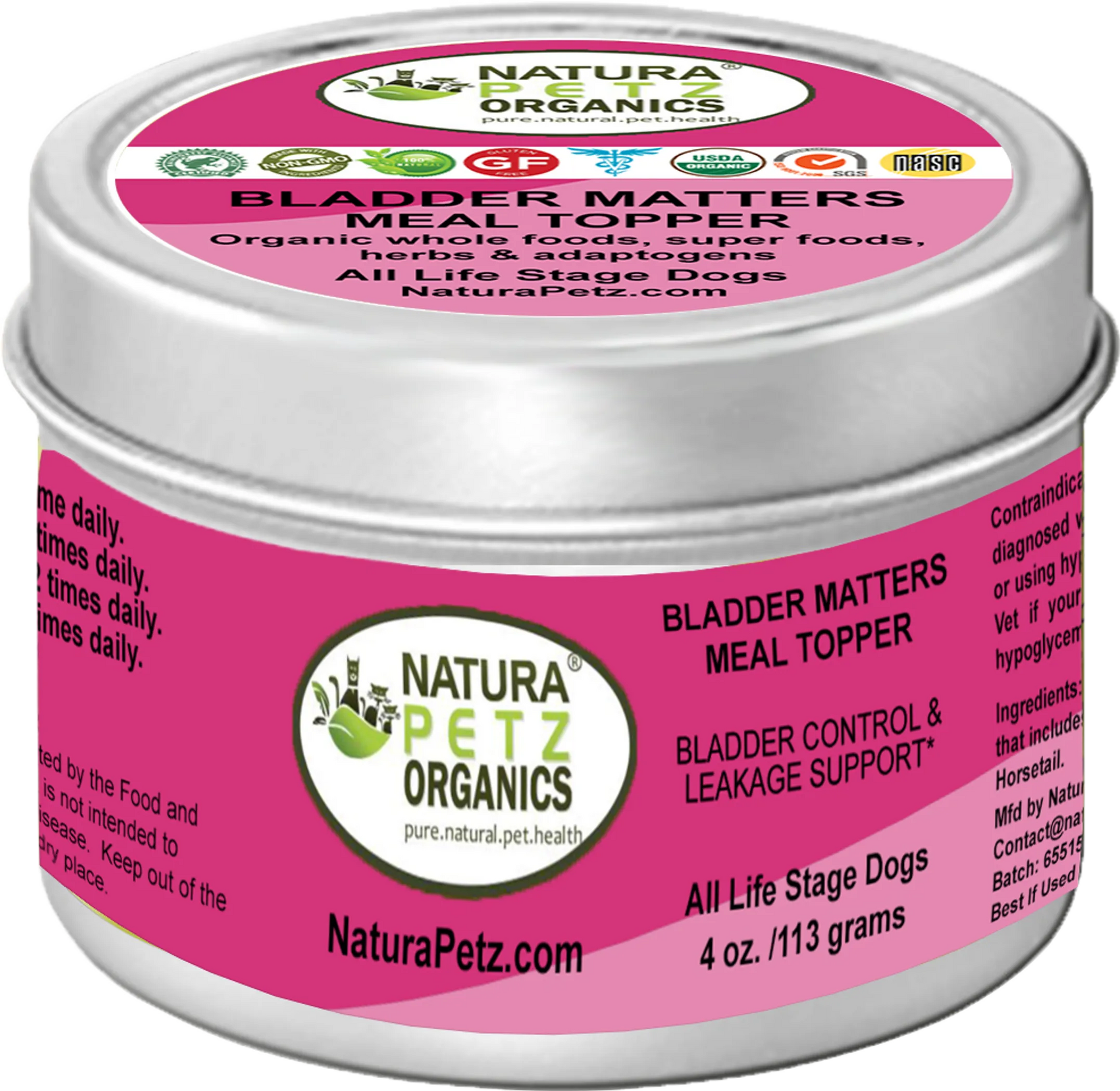 4APAWS™Bladder Matters Max Meal Topper Bladder Control & Leakage Support* Dogs Cats*