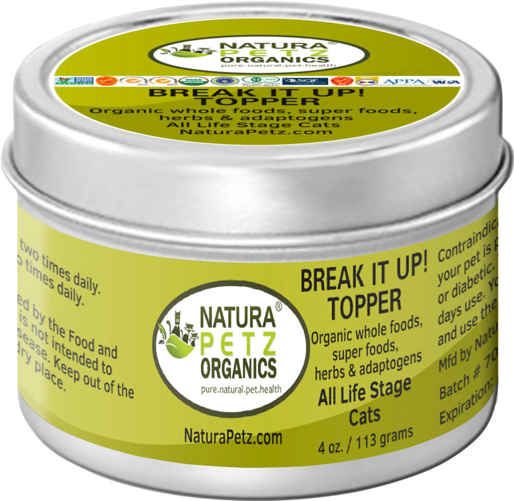 4APAWS™Break It Up! Meal Topper Stone Breaker Stone Eliminator* For Dogs and Cats - Flavored Meal Topper for Stones*