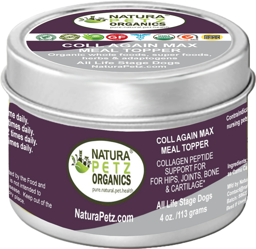 4APAWS™Coll Again Max Collagen Peptide Support Meal Topper* Hips, Joint, Bone & Cartilage Support* Dogs & Cats*