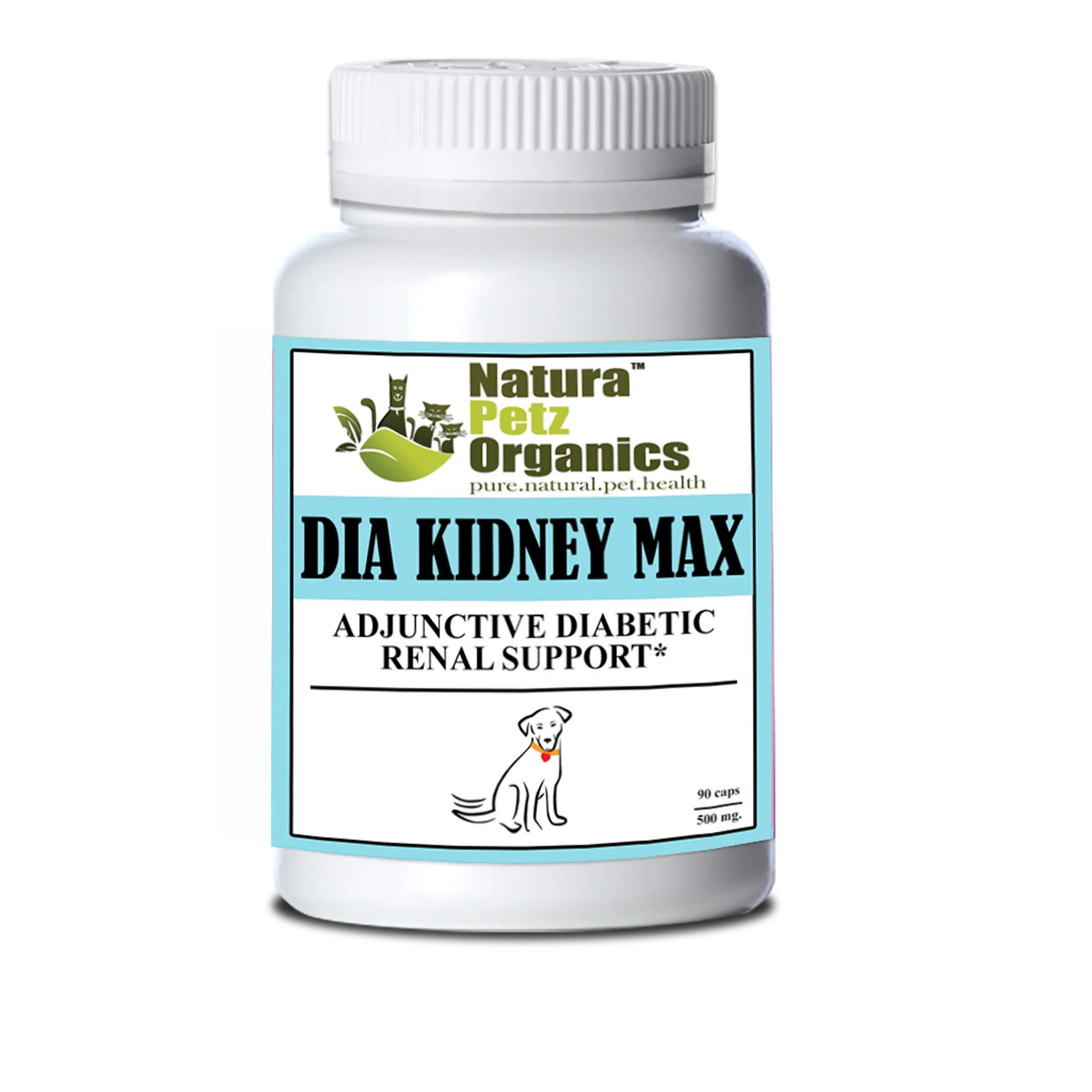 4APAWS™Dia Kidney Max Capsules* Adjunctive Diabetic Renal Support* Dogs and Cats