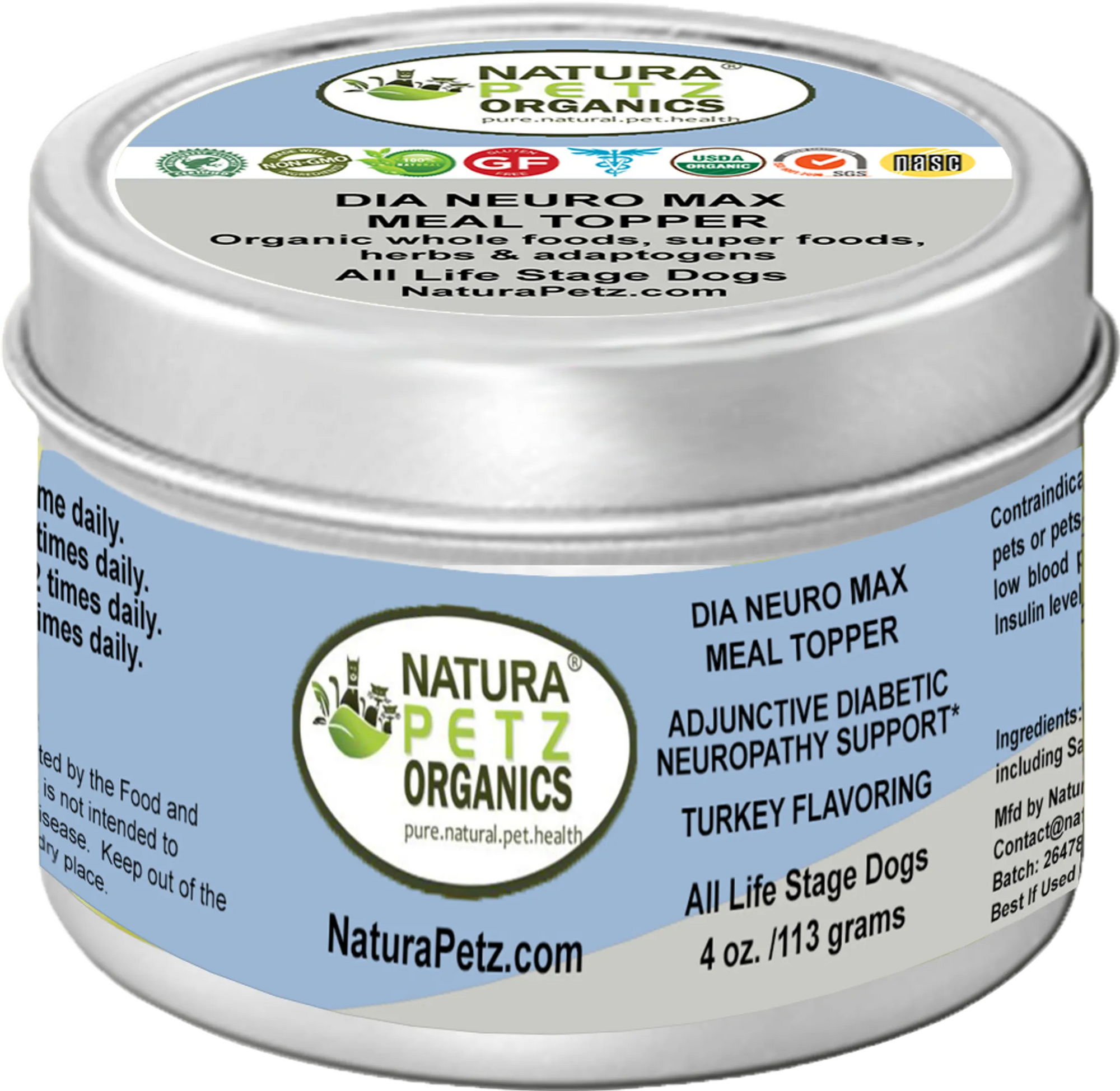 4APAWS™Dia Neuro Max Meal Topper* Adjunctive Diabetic Neuropathy Support* For Dogs & Cats