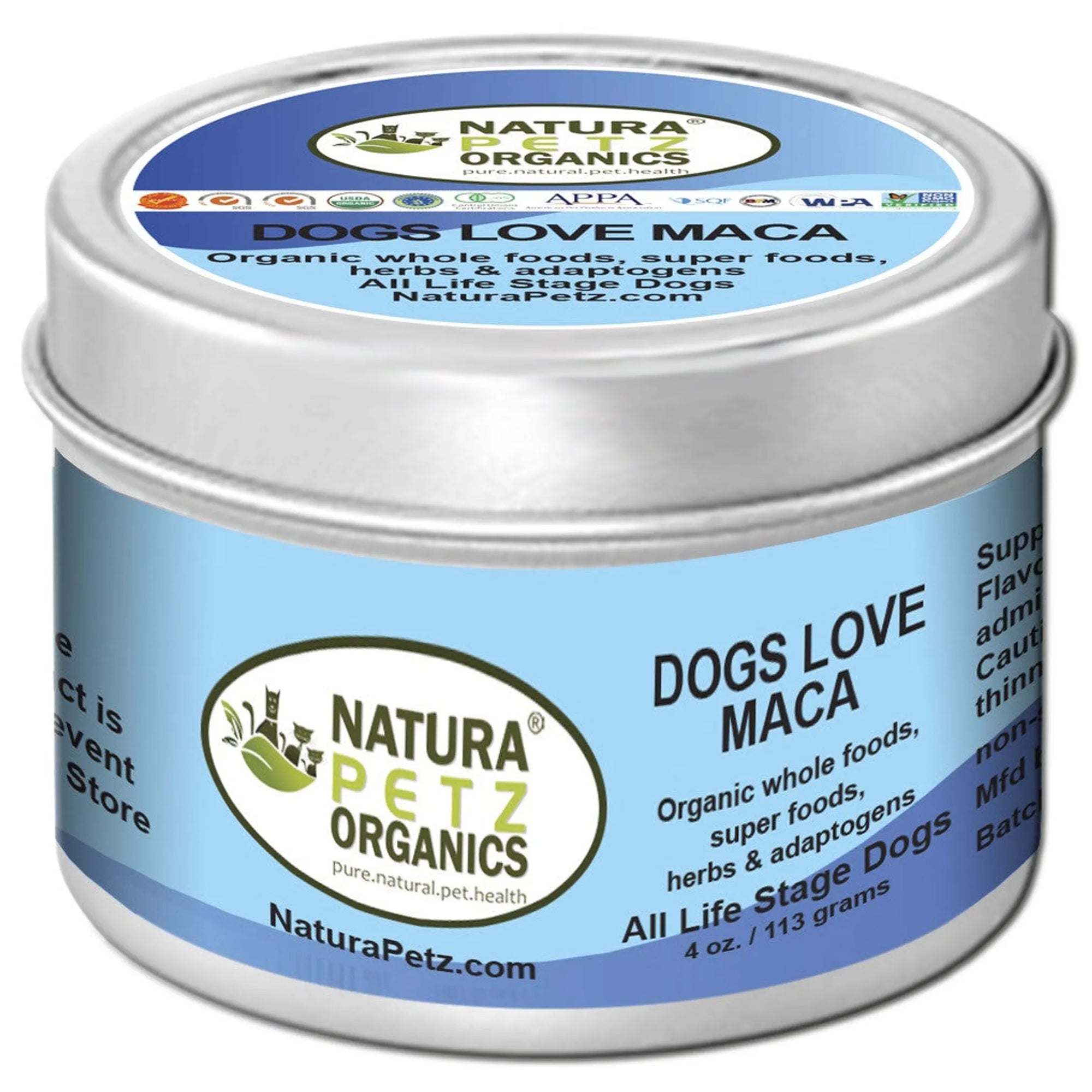 4APAWS™Dogs Love Maca - Organic Flavored Meal Topper for Dogs * Maca for Cats*