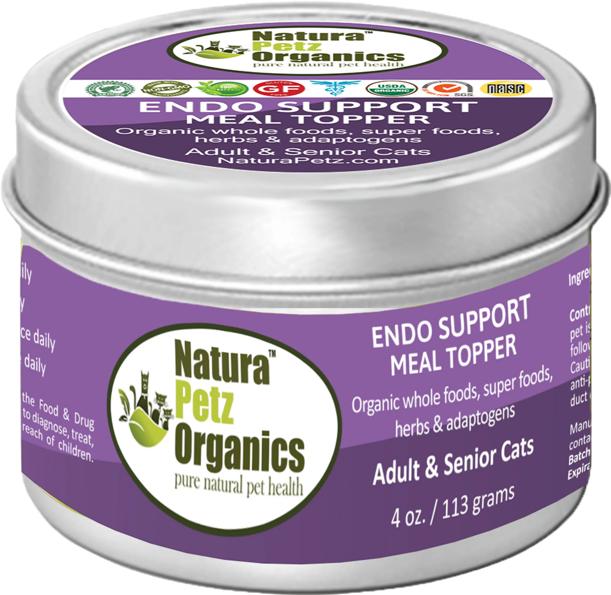 4APAWS™Endo Support Meal Topper for Dogs and Cats* Natura Petz Organics