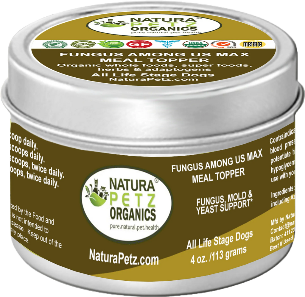 4APAWS™Fungus Among Us Max Meal Topper - Fungus, Mold & Yeast Support* Dogs Cats