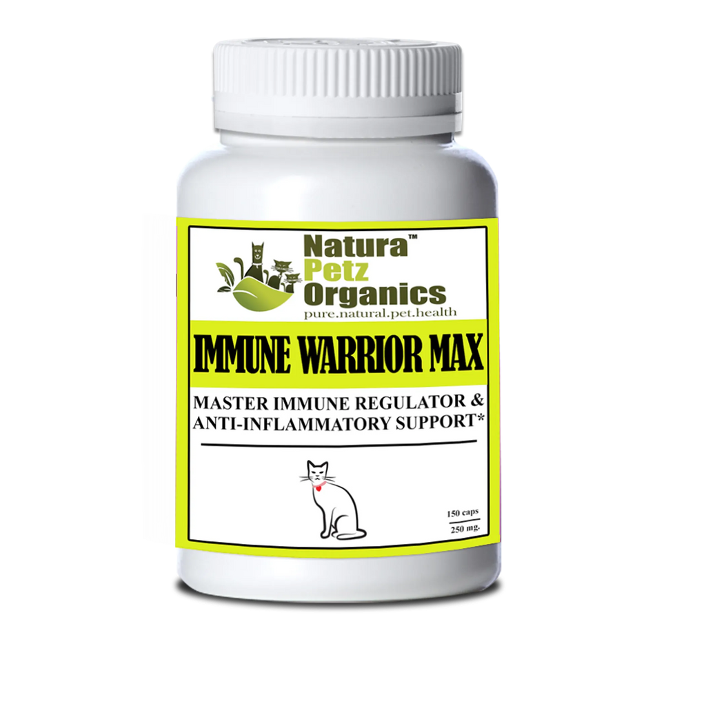 4APAWS™Immune Warrior Max Master Blend Capsules* Immune Regulator & Anti-Inflammatory Support* For Dogs & Cats