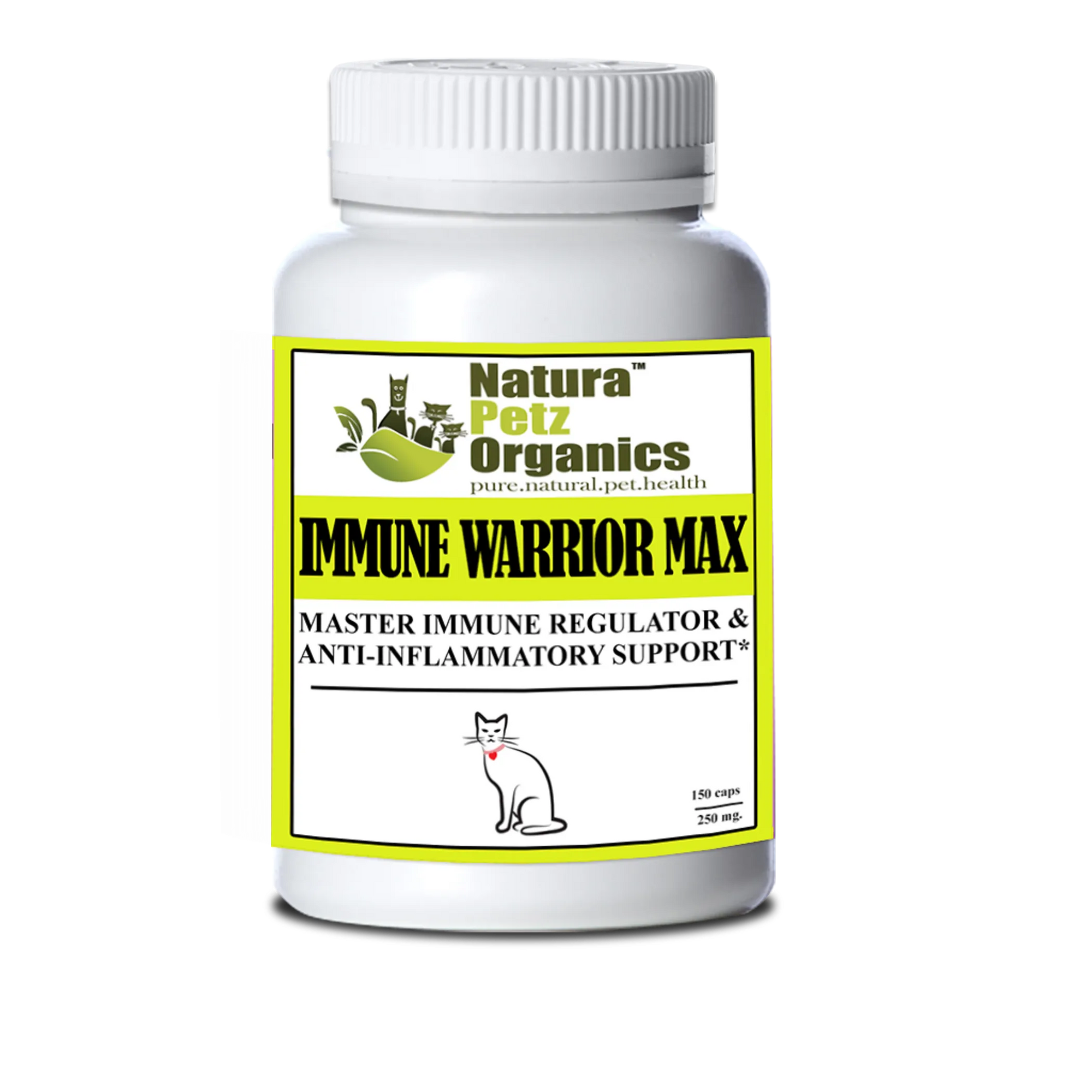 4APAWS™Immune Warrior Max Master Blend Capsules* Immune Regulator & Anti-Inflammatory Support* For Dogs & Cats