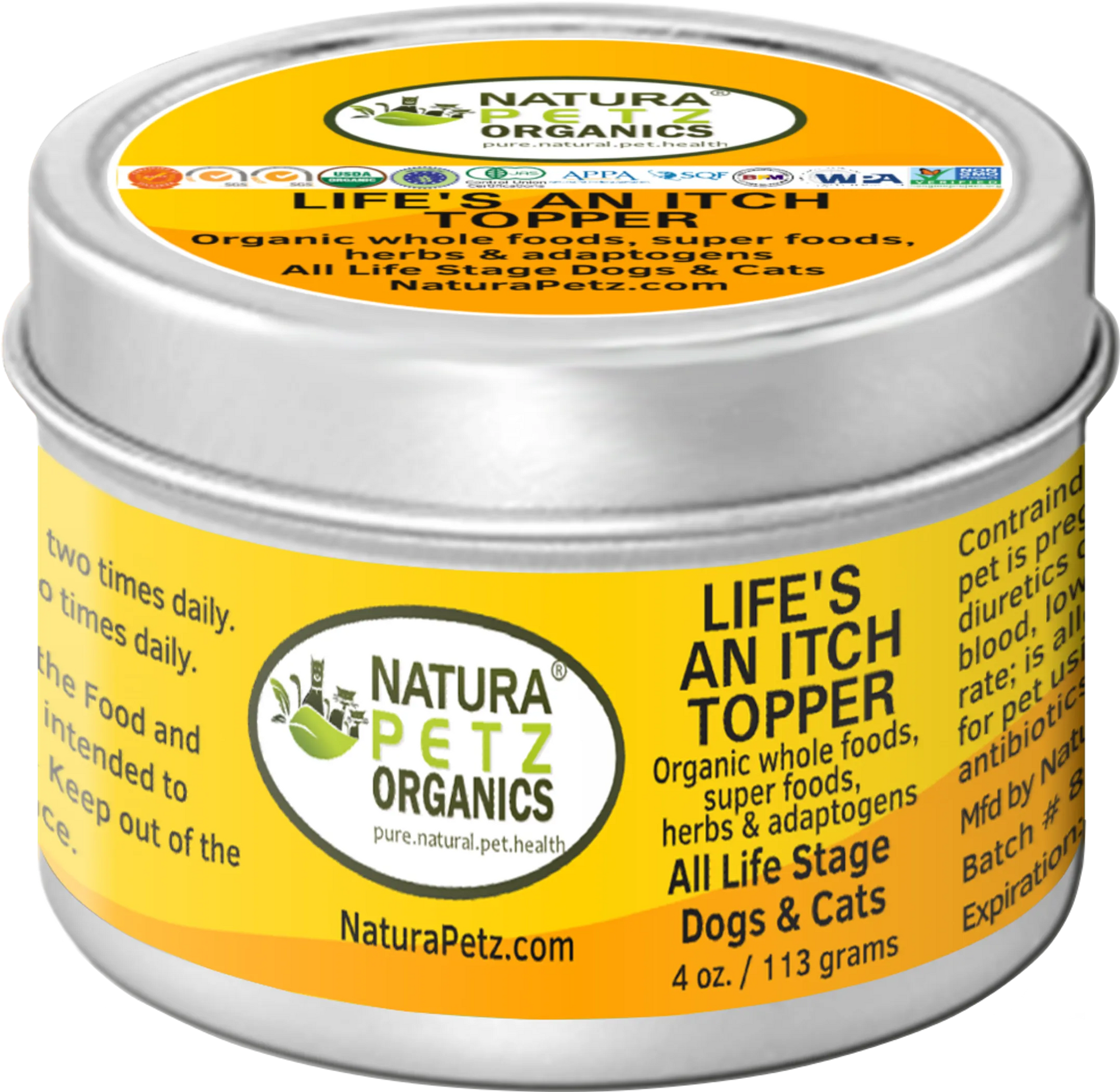 4APAWS™Lifes An Itch! Anti-Allergy Flavored Meal Topper for Dogs & Cats*