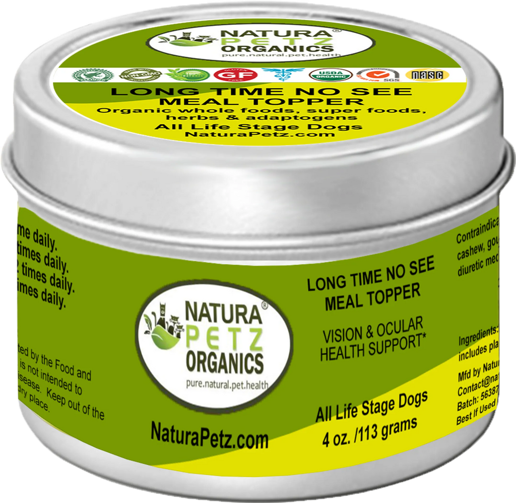 4APAWS™Long Time No See Meal Topper* Vision & Ocular Health Support* In Dogs and Cats*