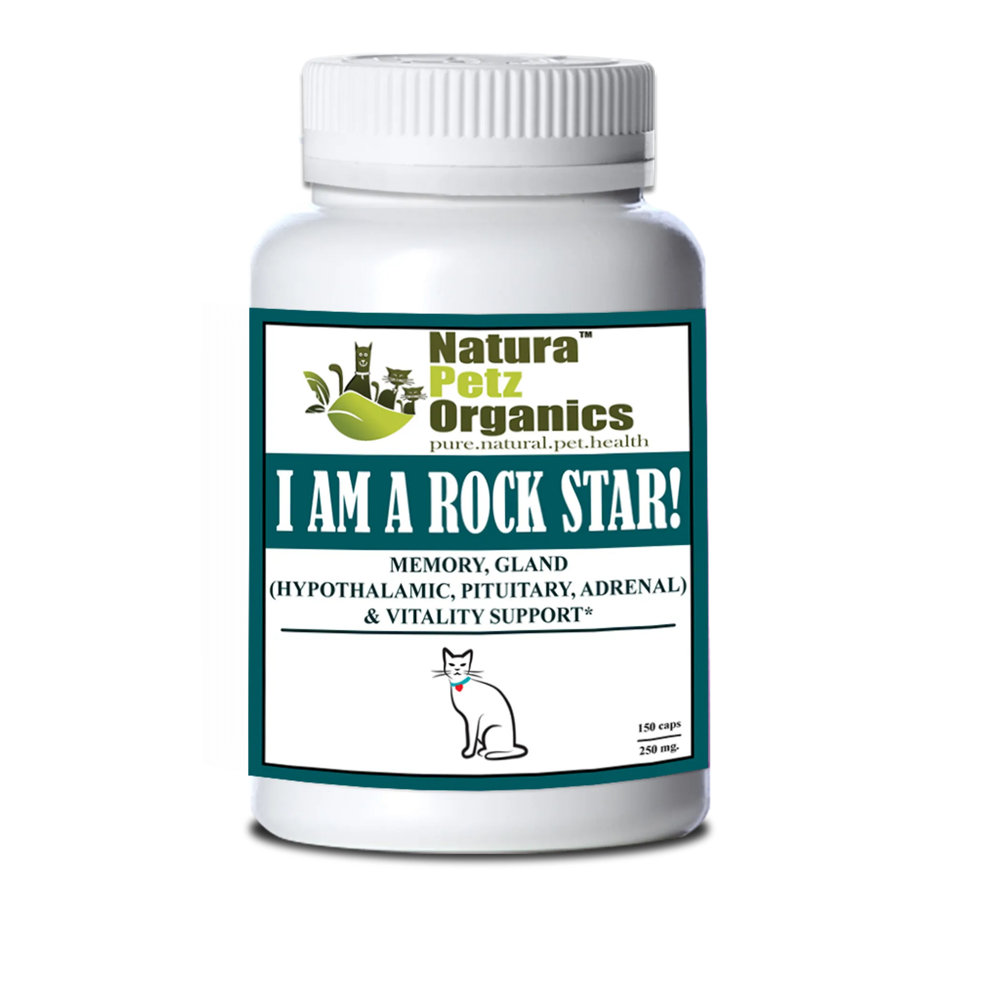 4APAWS™I Am a Rock Star - Memory, Gland (Hypothalamic, Pituitary and Adrenal) & Vitality Support*