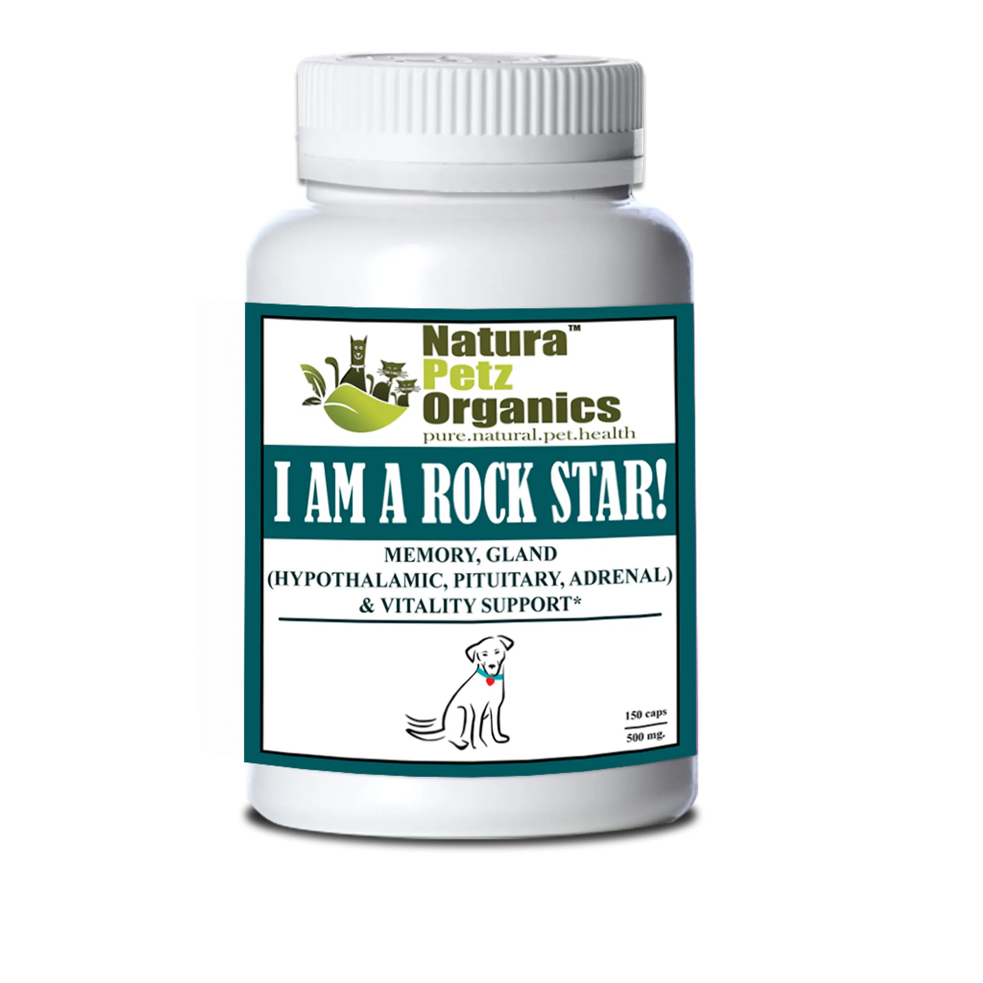 4APAWS™I Am a Rock Star - Memory, Gland (Hypothalamic, Pituitary and Adrenal) & Vitality Support*