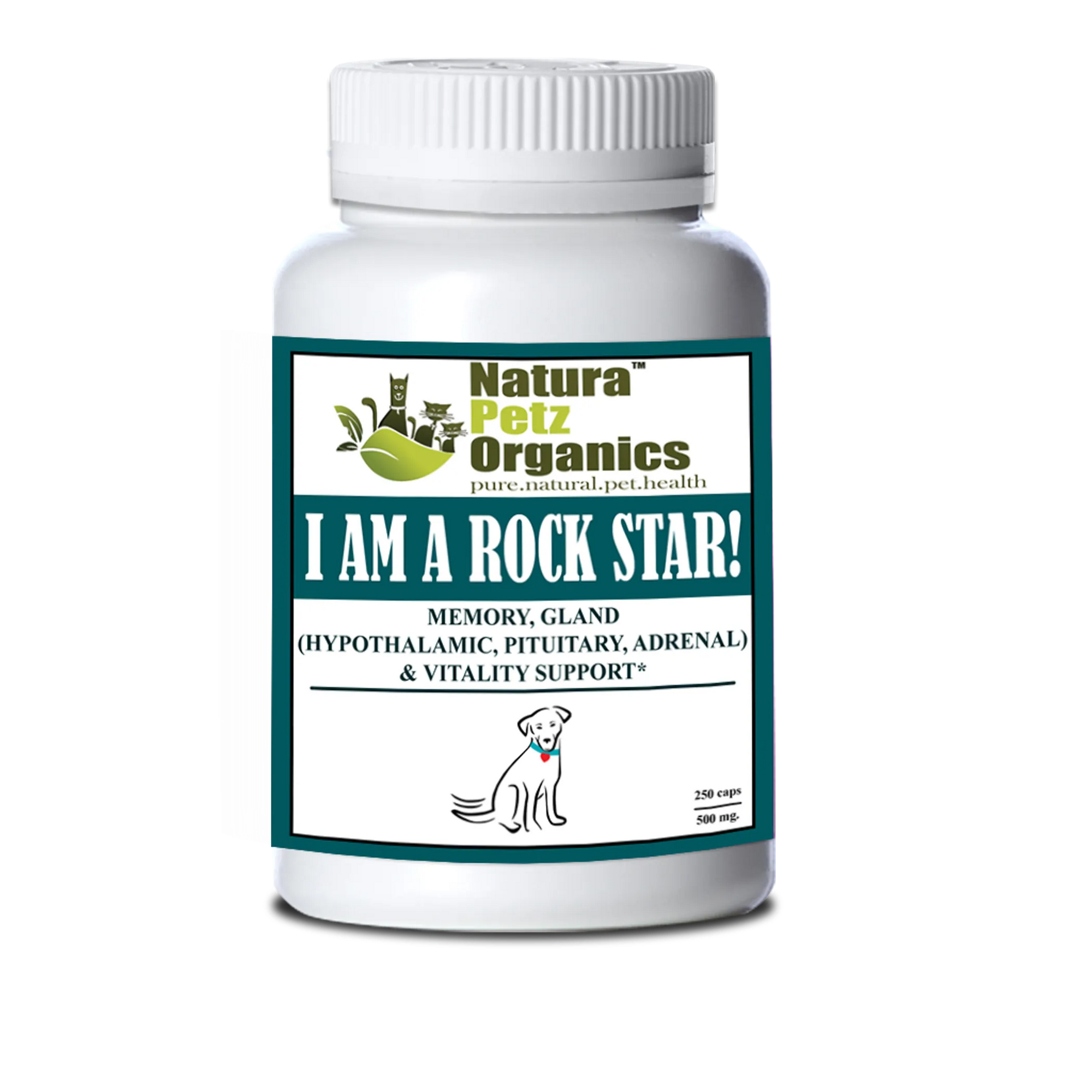 4APAWS™I Am a Rock Star - Memory, Gland (Hypothalamic, Pituitary and Adrenal) & Vitality Support*