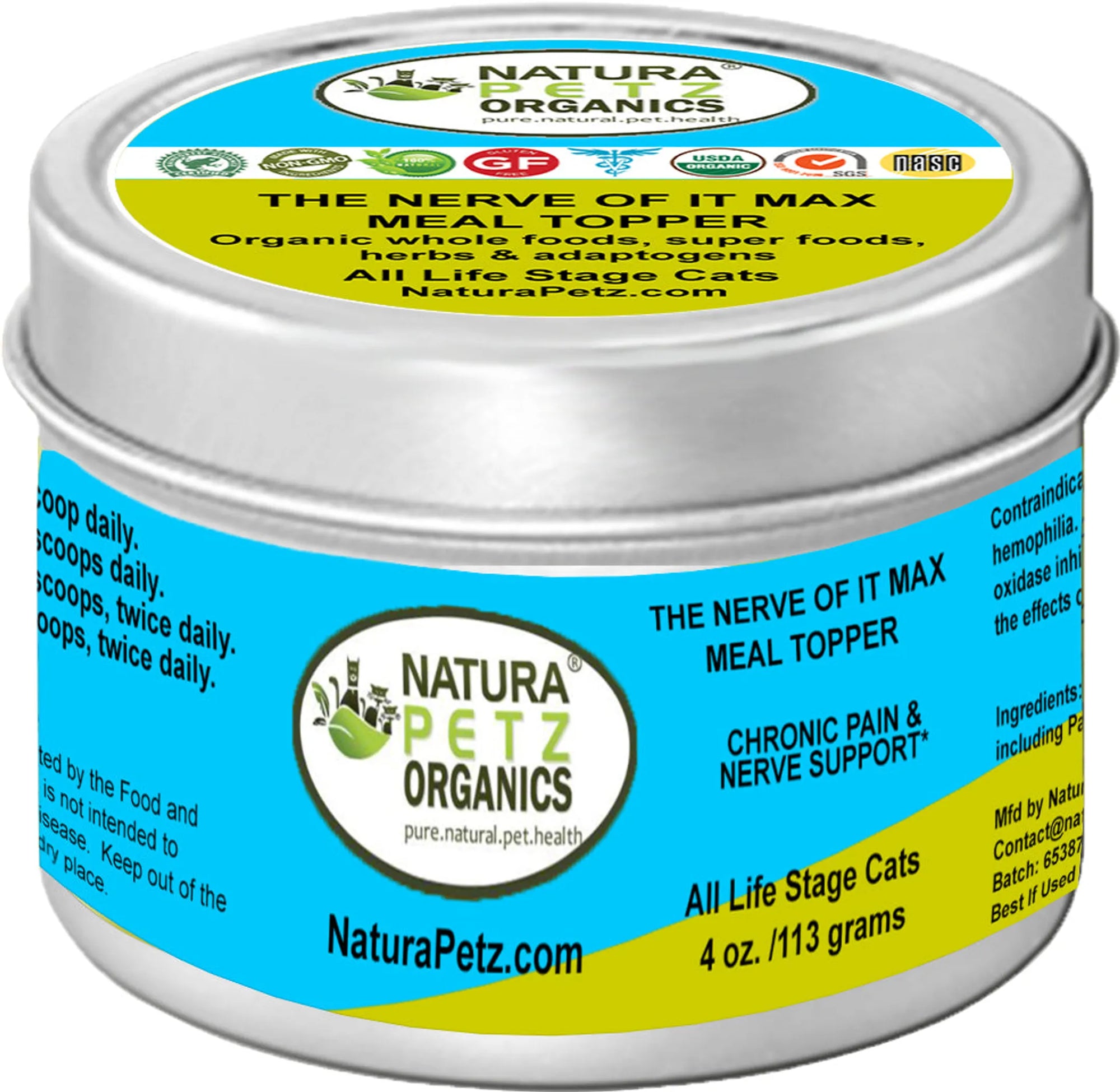 4APAWS™Max Meal Topper - Adjunctive Chronic Pain & Nerve Support* Dogs And Cats