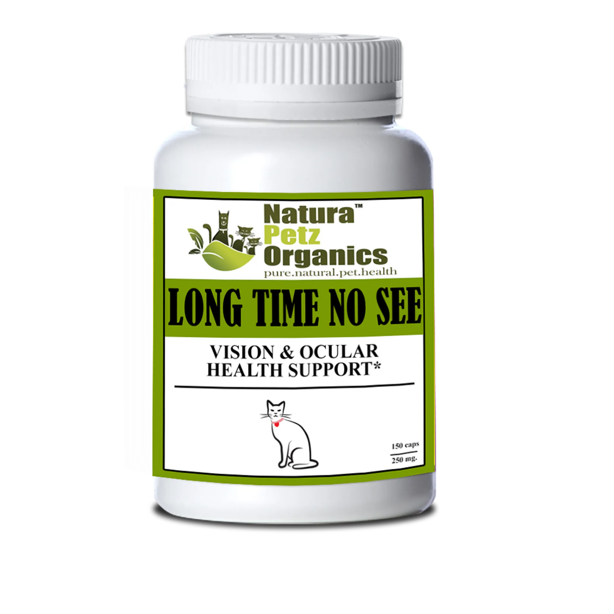 4APAWS™Long Time No See Max* Capsules - Vision & Ocular Health Support In Dogs And Cats*