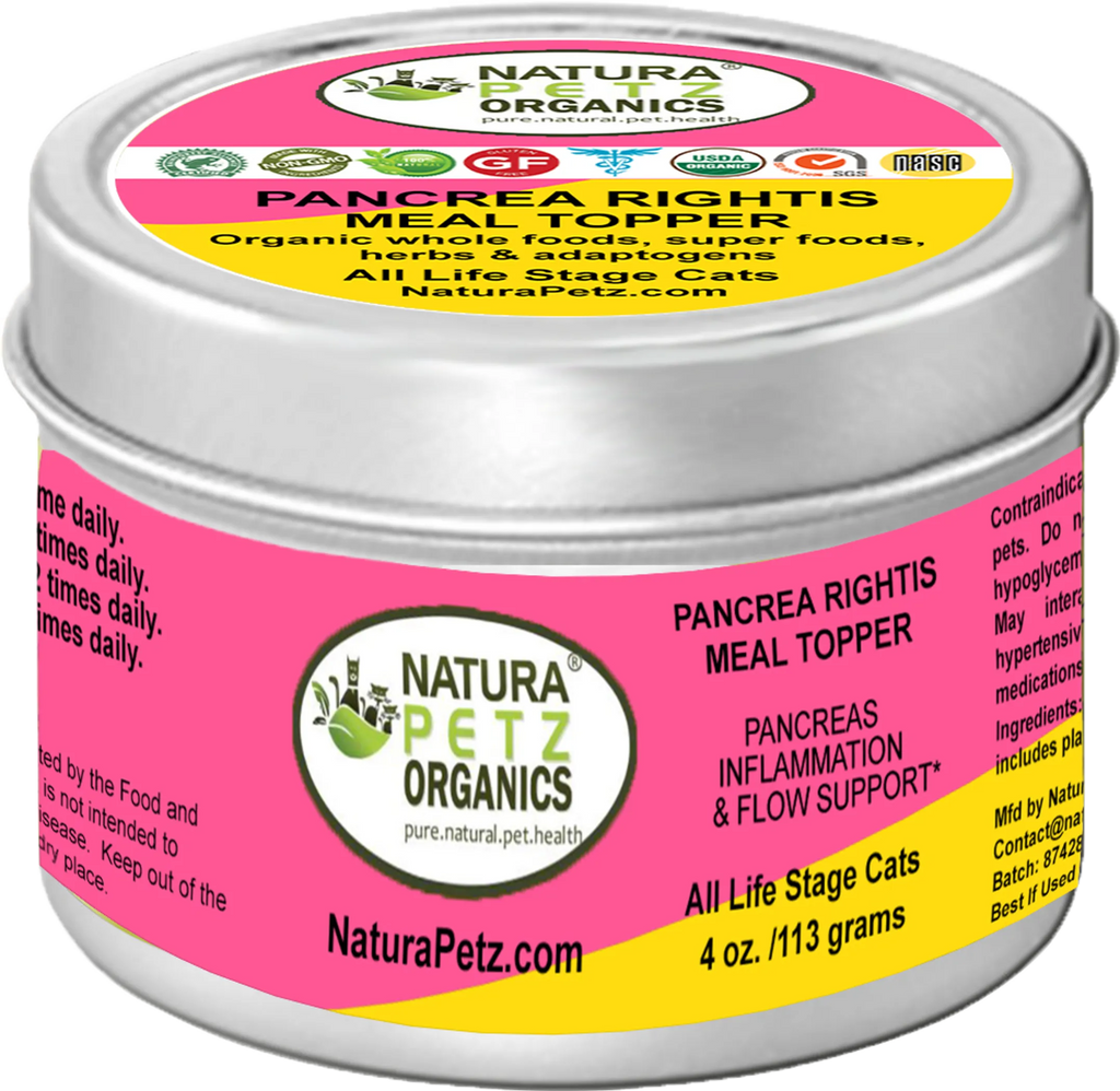 4APAWS™Pancrea Rightis Max Meal Topper* Pancreas Inflammation & Flow Support* For Dogs & Cats*