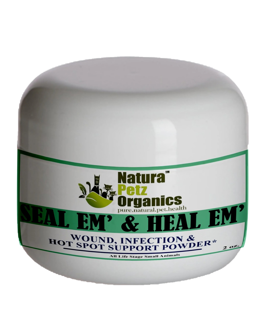 4APAWS™Seal Em And Heal Em Powder Dog, Cat & Small Animal*  Wound, Infection & Hot Spot Support*