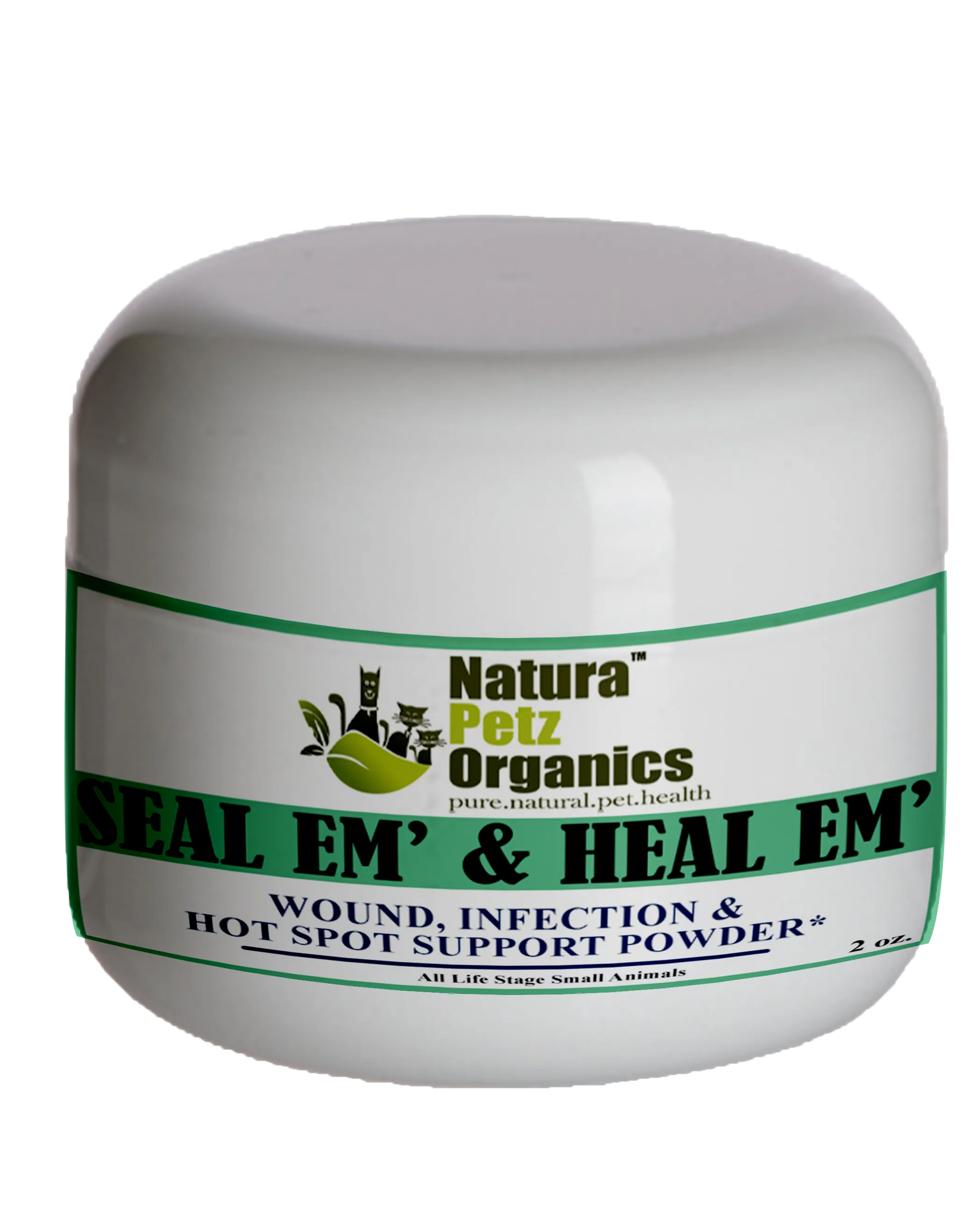 4APAWS™Seal Em And Heal Em Powder Dog, Cat & Small Animal*  Wound, Infection & Hot Spot Support*