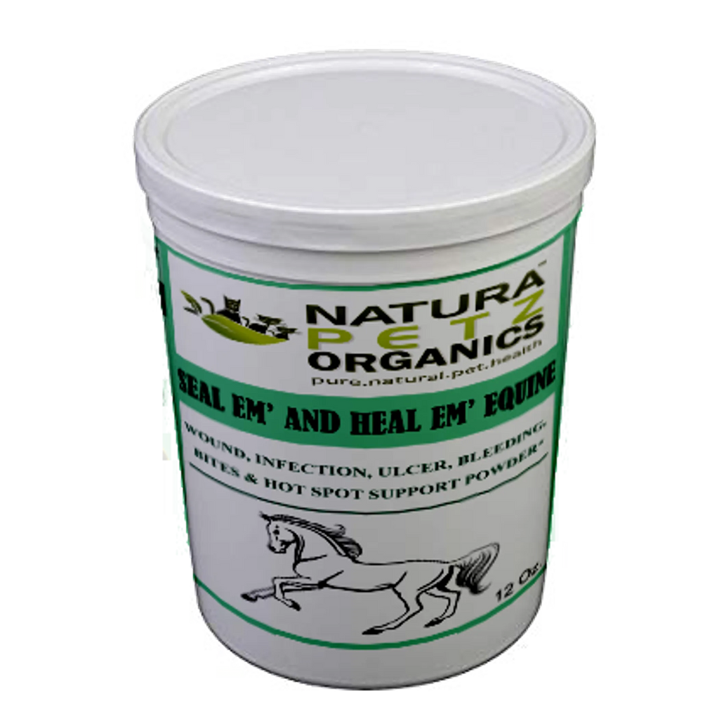 4APAWS™Seal Em And Heal Em Powder Equine* Wound, Infection Ulcer Bite Bleeding & Hot Spot Support*