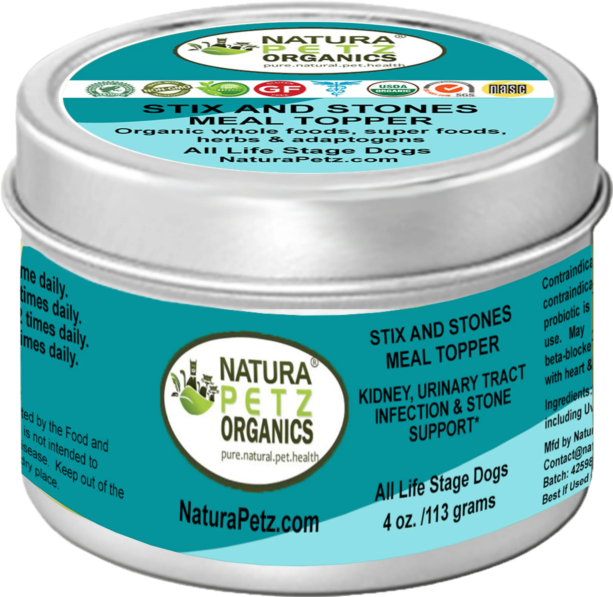 4APAWS™Stix And Stones Meal Topper* Kidney, Urinary Tract Infection & Stone Support*