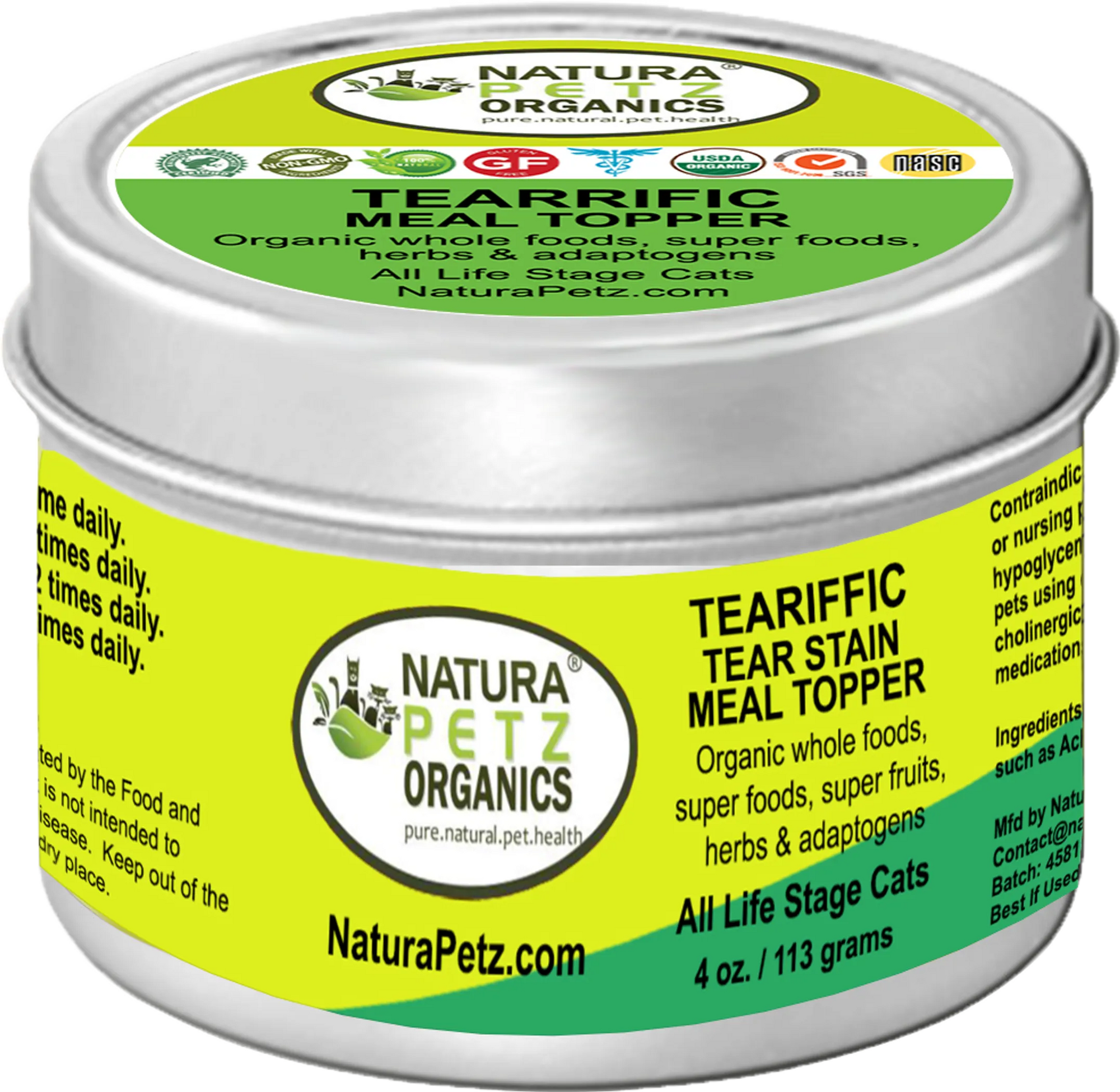 4APAWS™Teariffic Meal Topper - Tear Stain Support For Dogs* Tear Stain Support For Cats*