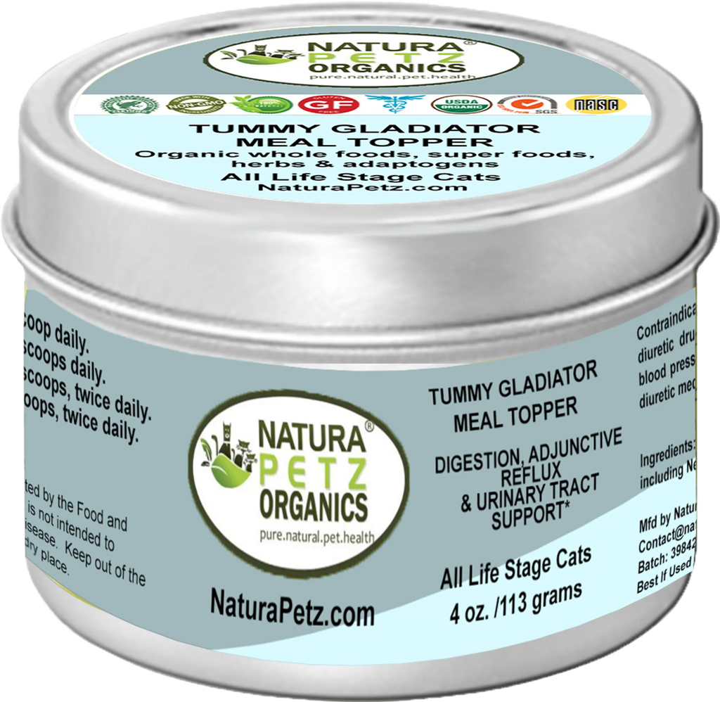 4APAWS™Tummy Gladiator Meal Topper - Digestion, Adjunctive Reflux & Urinary Tract Support*