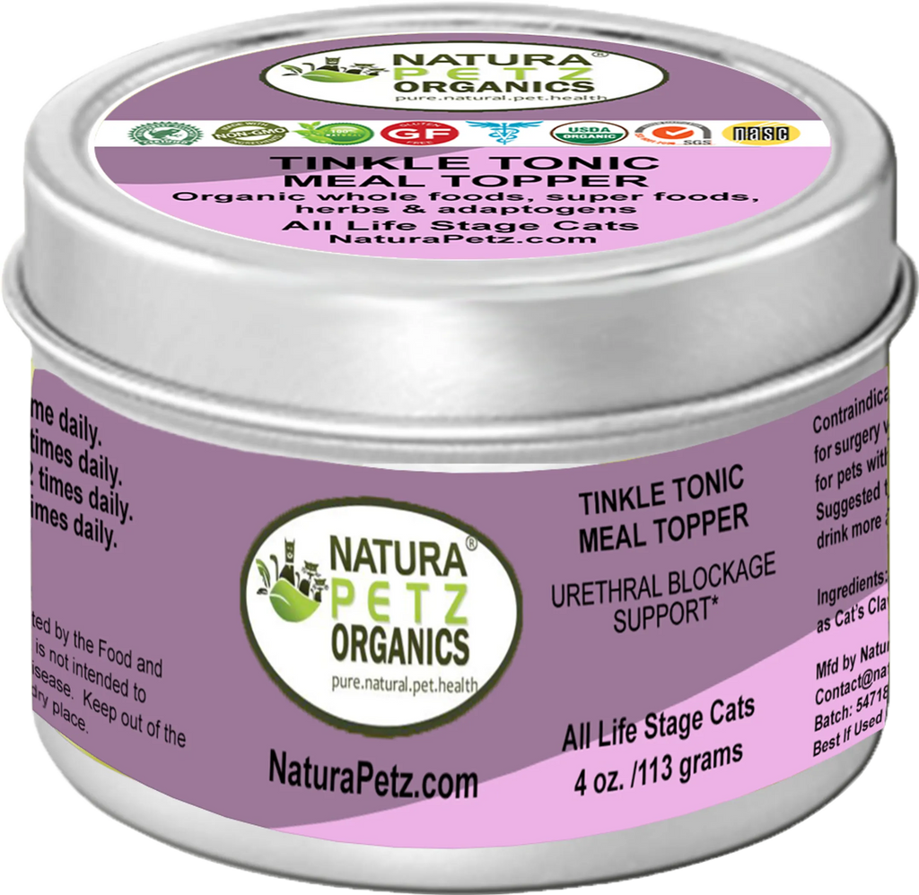 4APAWS™Tinkle Tonic Meal Topper* Urethral Blockage Support For Dogs And Cats*