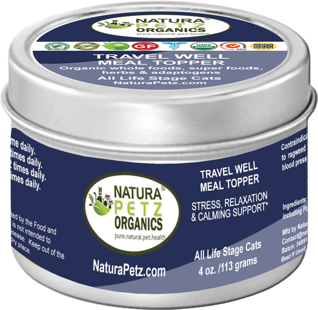 4APAWS™Travel Well Meal Topper* Stress, Relaxation & Calming Support For Dogs And Cats On The Go*