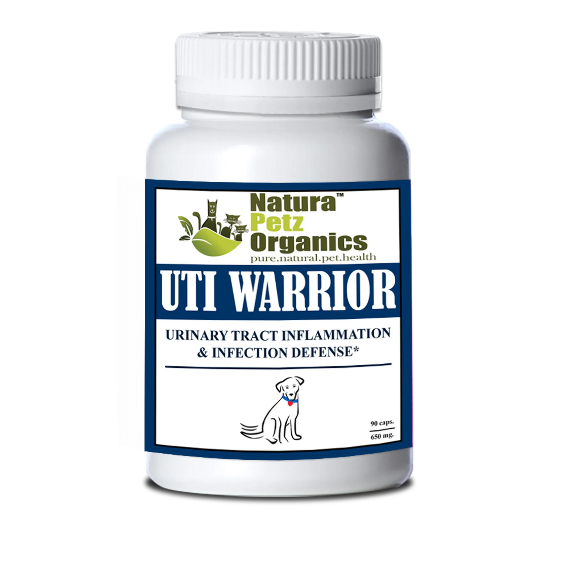 4APAWS™Uti Warrior Max* Urinary Tract Inflammation & Infection Support* Dogs Cats