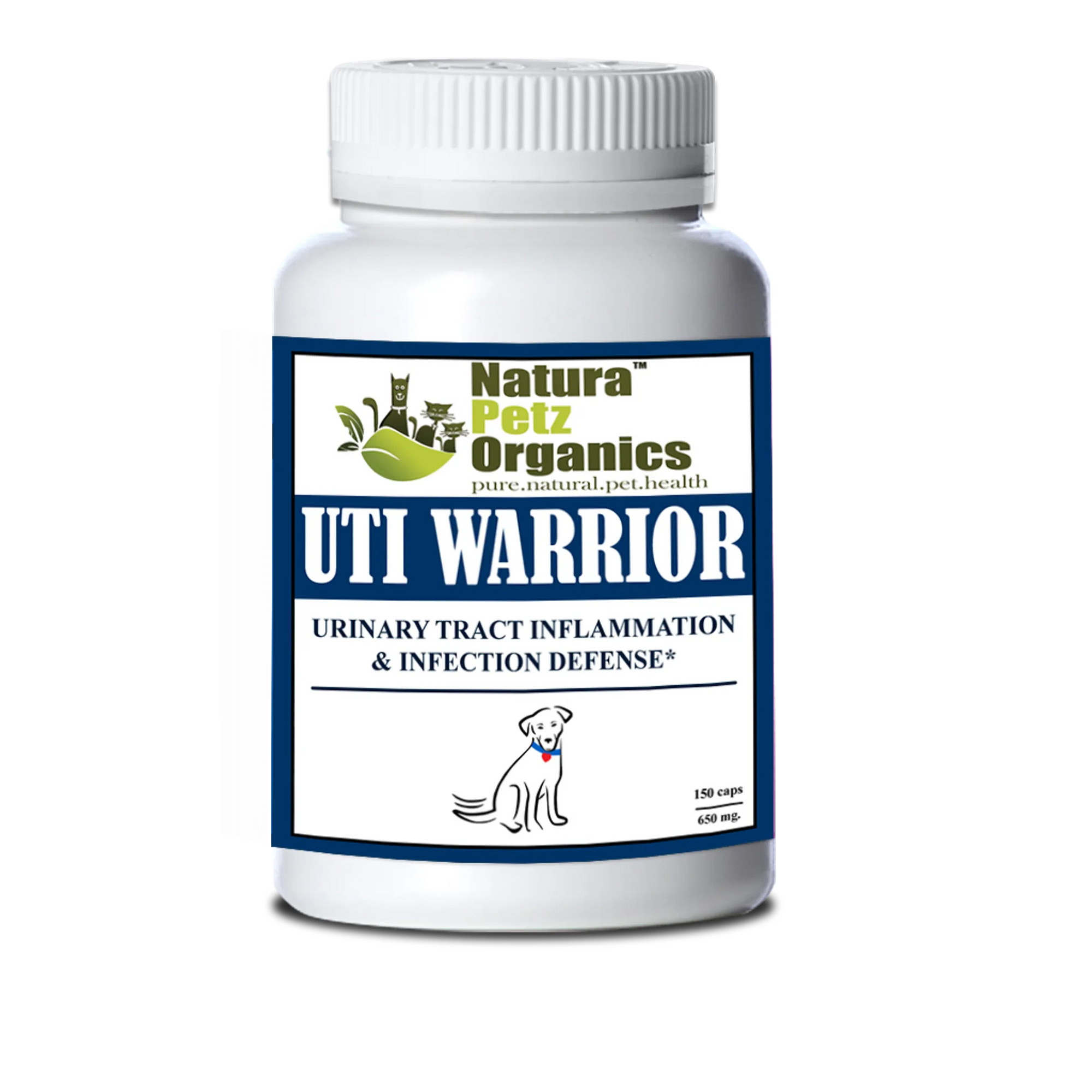 4APAWS™Uti Warrior Max* Urinary Tract Inflammation & Infection Support* Dogs Cats
