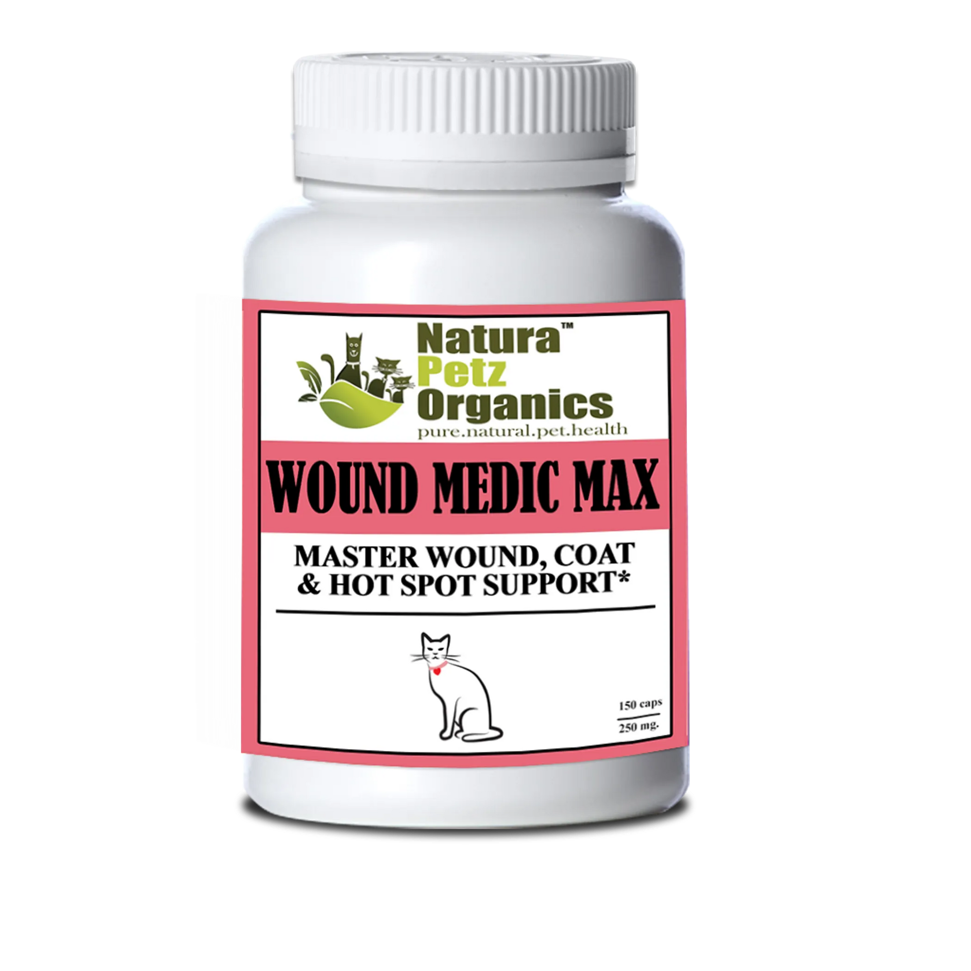 4APAWS™Wound Medic Max Caps* Master Wound, Skin & Coat Support For Dogs & Cats*