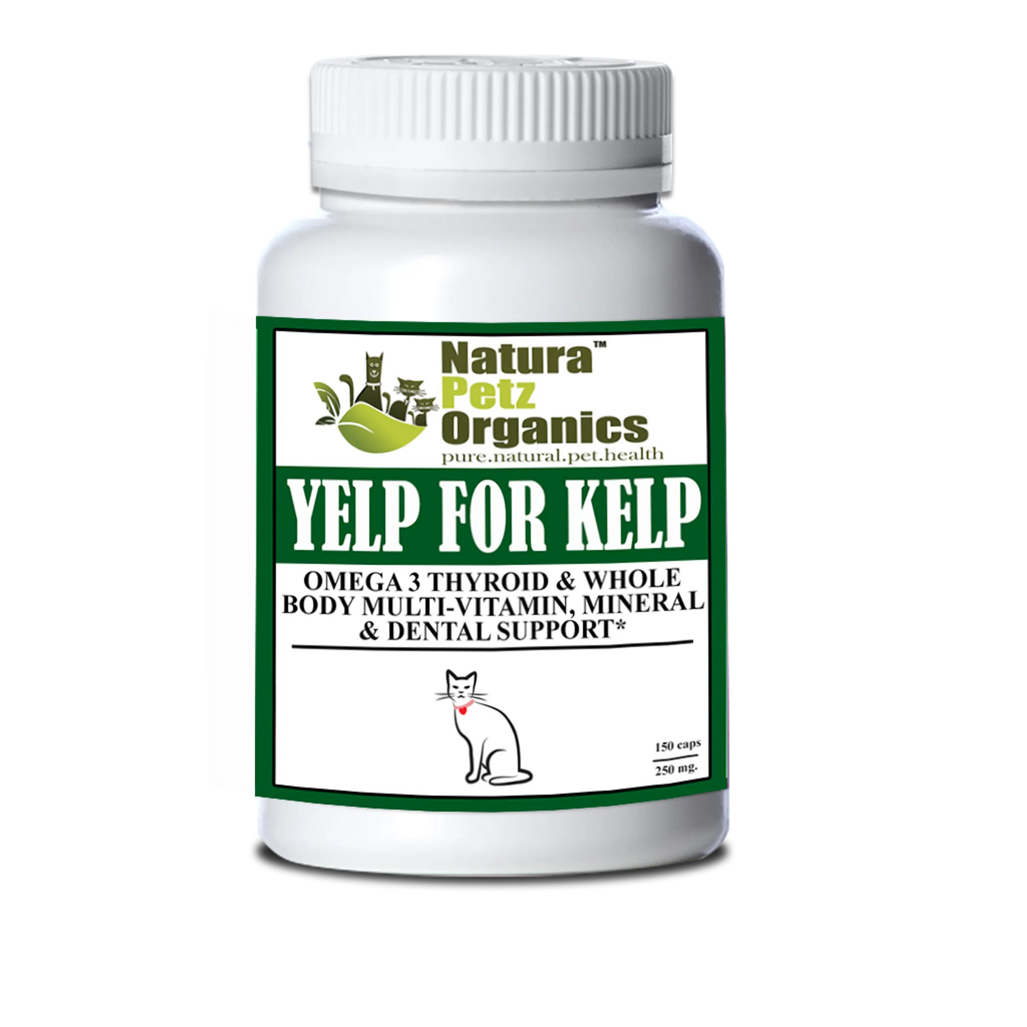 4APAWS™Yelp for Kelp - Omega 3 & 6 Thyroid & Whole-Body Multi-Mineral, Vitamin & Dental Support*