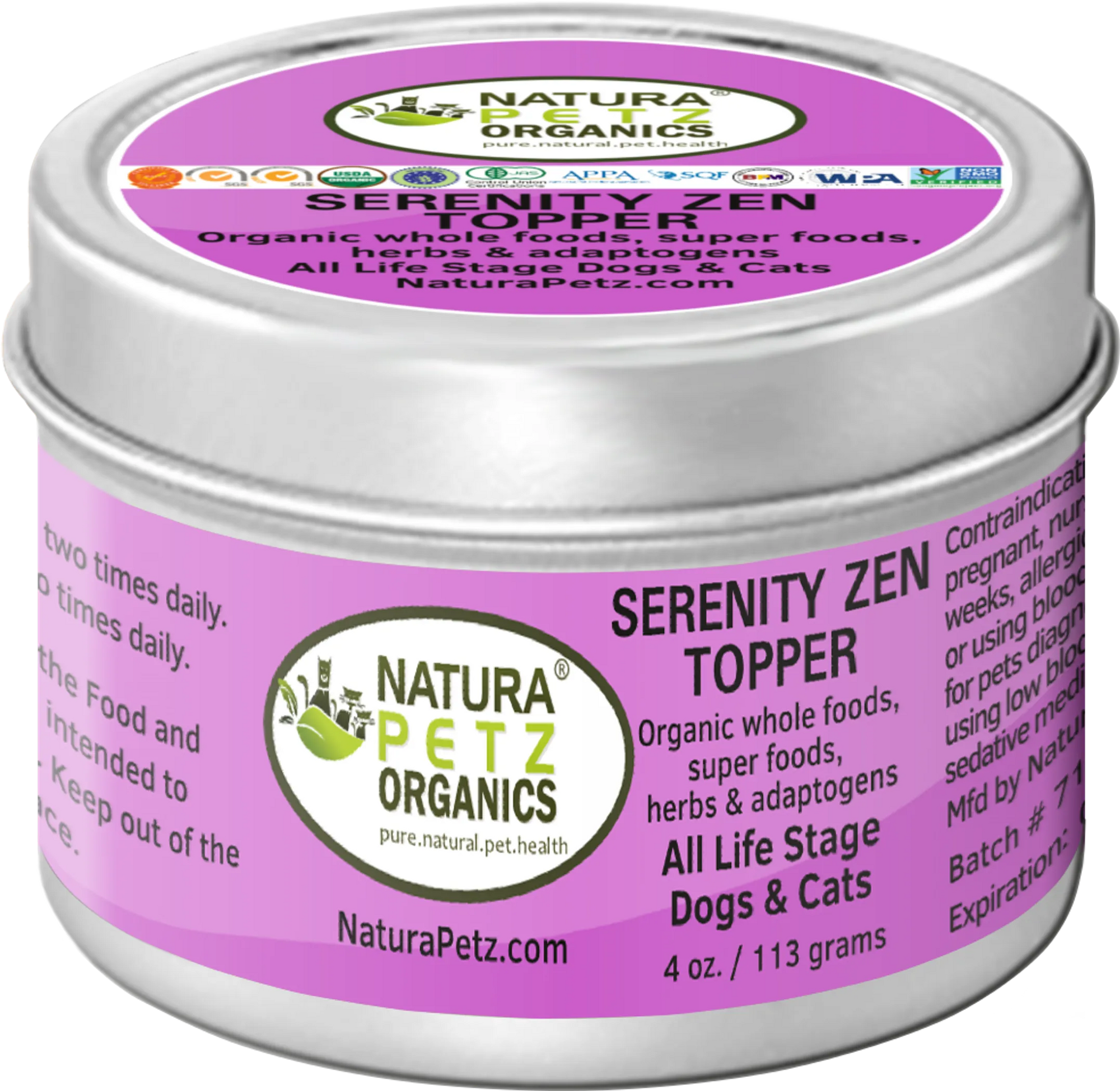 4APAWS™Serenity Zen Meal Topper For Dogs And Cats* - Serenity Zen Anti-Stress & Anti-Anxiety Meal Topper*