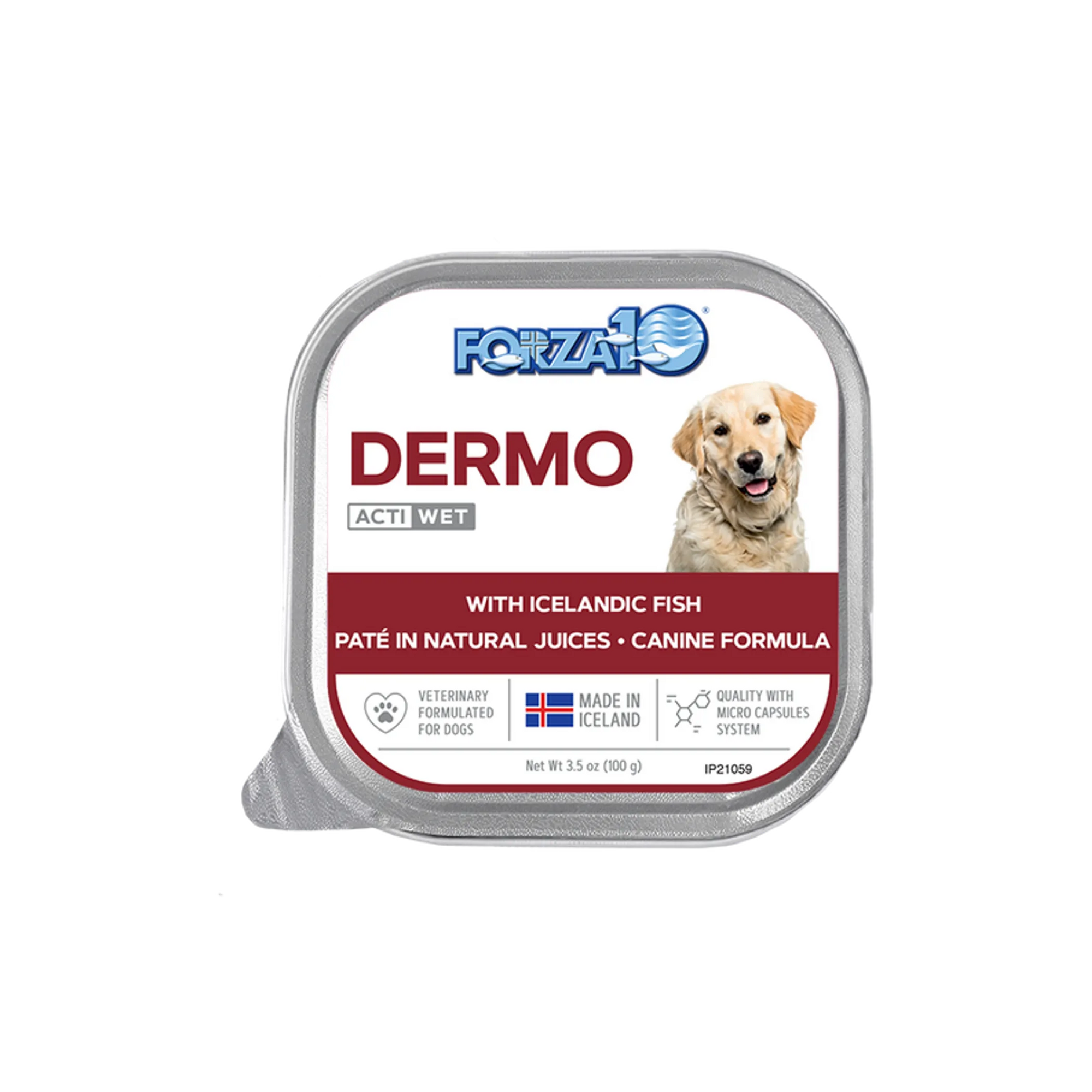 4APAWS™Forza10 ActiWet Dermo Icelandic Fish Recipe Canned Dog Food