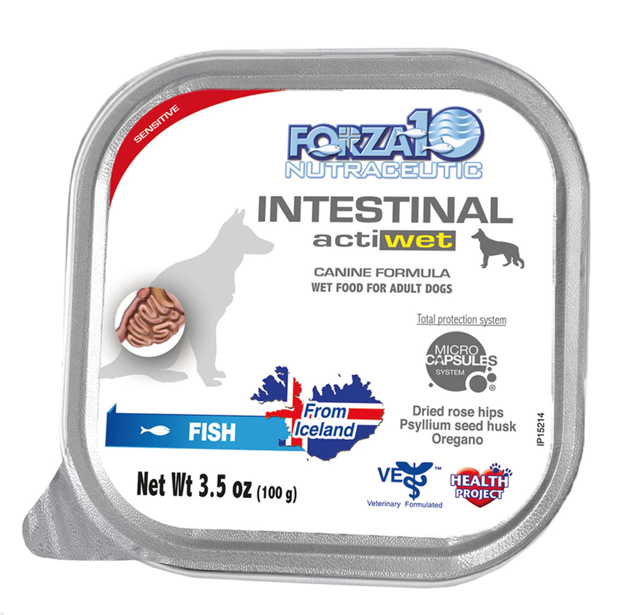 4APAWS™Forza10 Actiwet Intestinal Support Icelandic Fish Recipe Canned Dog Food