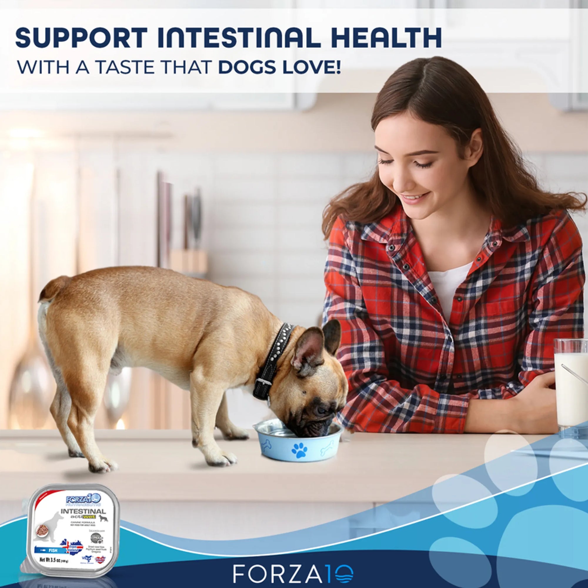 4APAWS™Forza10 Actiwet Intestinal Support Icelandic Fish Recipe Canned Dog Food