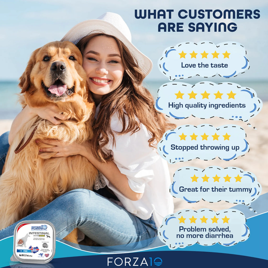 4APAWS™Forza10 Actiwet Intestinal Support Icelandic Fish Recipe Canned Dog Food
