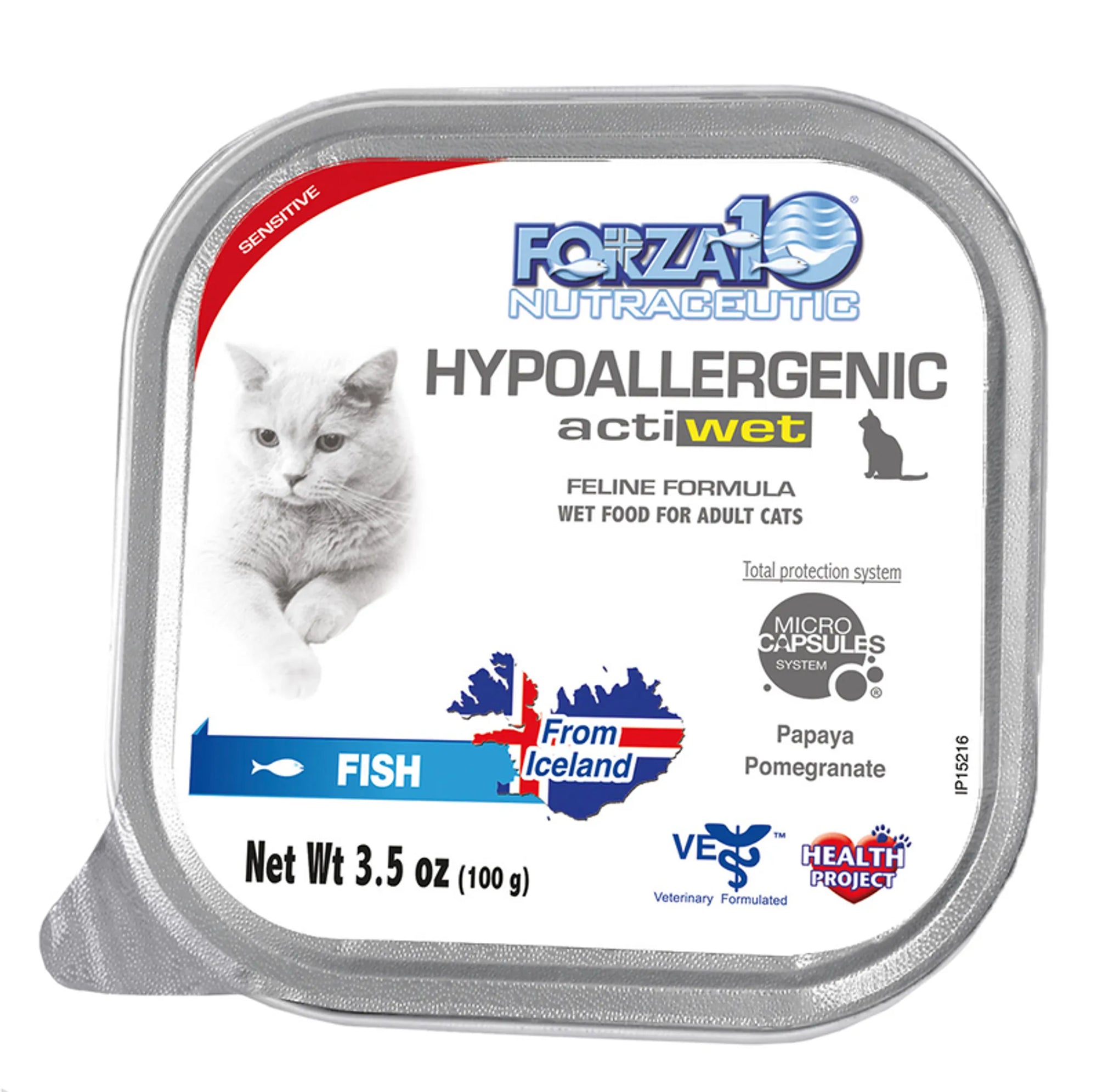4APAWS™Forza10 Actiwet Hypoallergenic Icelandic Fish Recipe Canned Cat Food