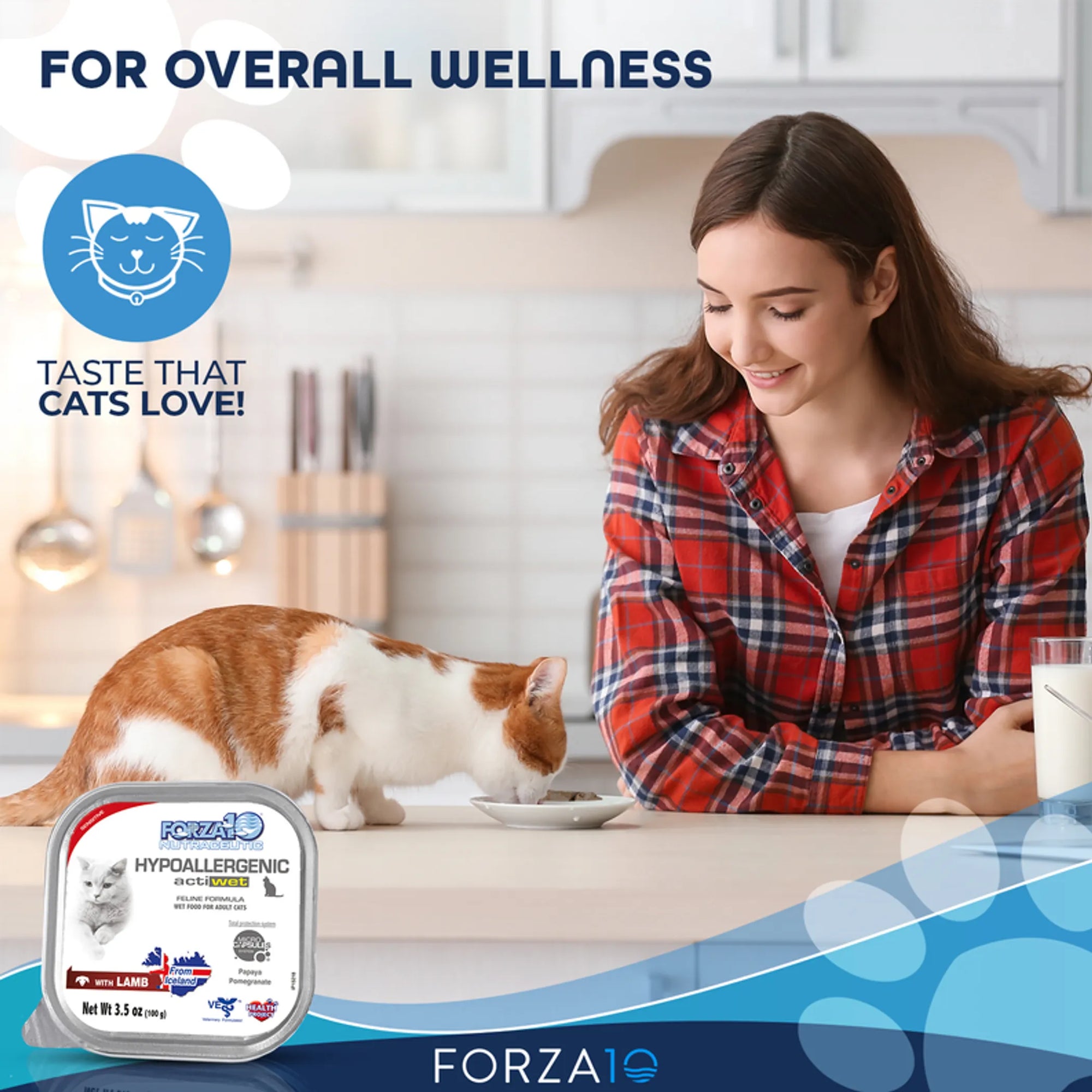 4APAWS™Forza10 Actiwet Hypoallergenic Canned Cat Food