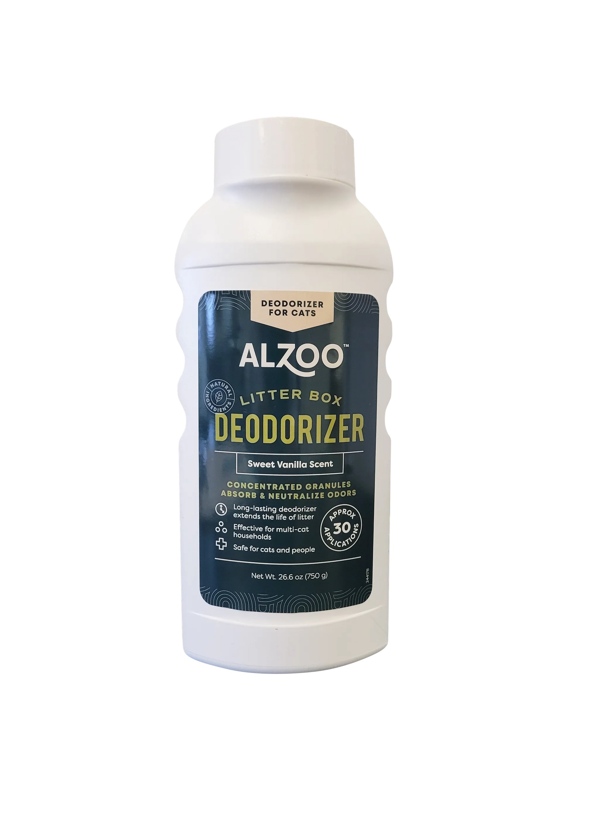 4APAWS™ALZOO Plant-Based Cat Litter Deodorizer