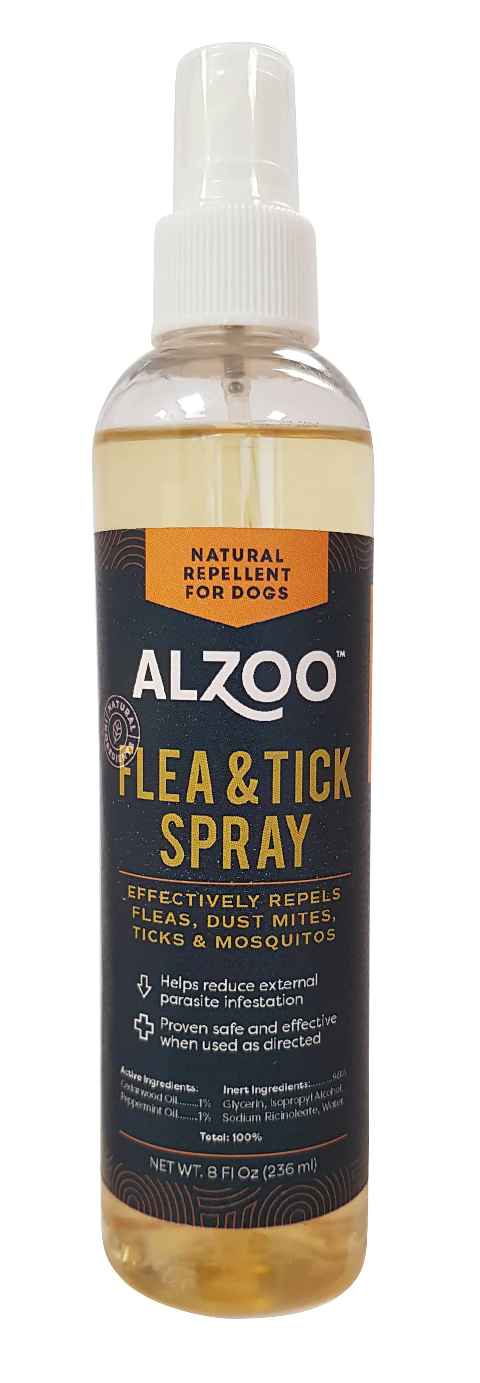 4APAWS™ALZOO Plant-Based Flea and Tick Repellent Spray for Dogs, 8oz