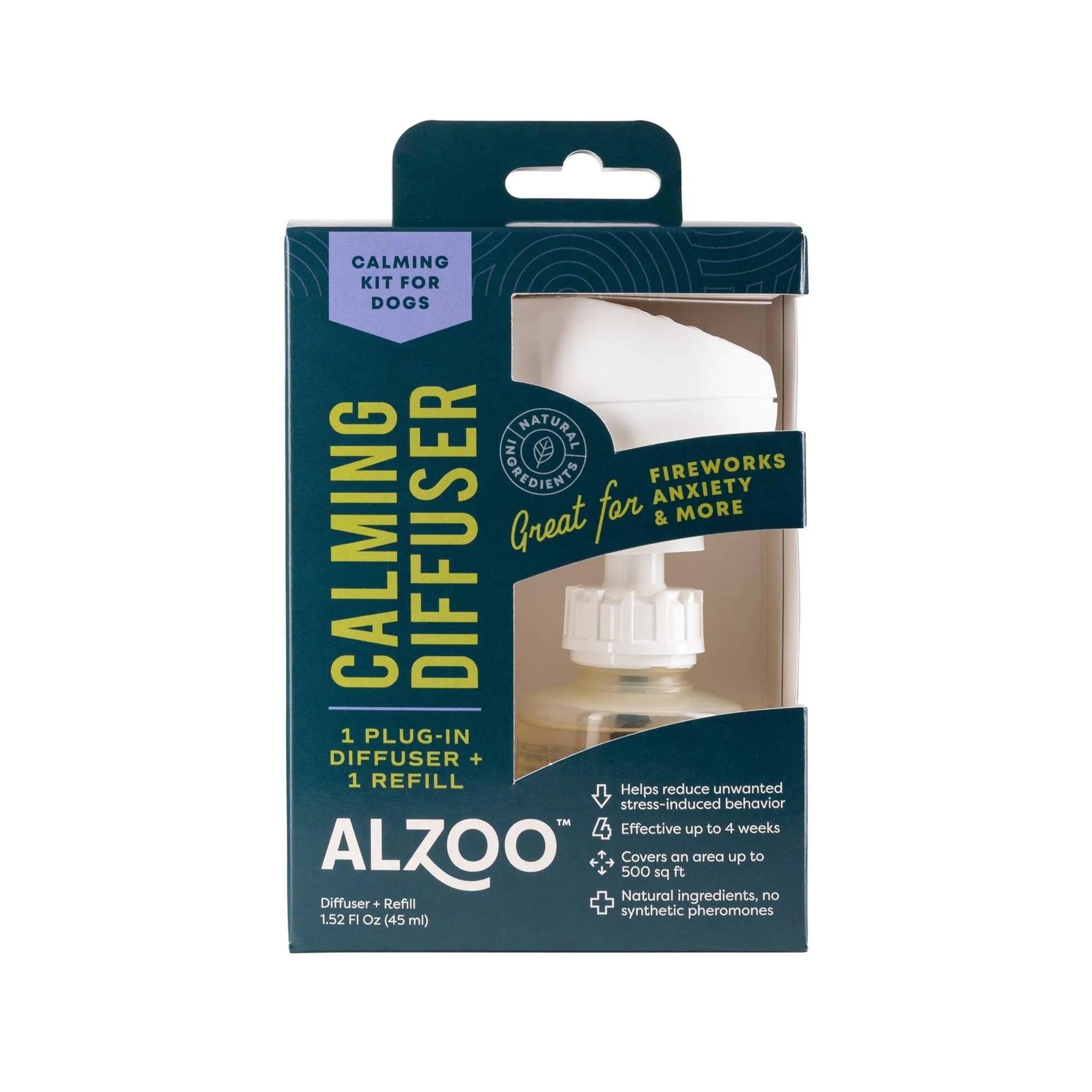 4APAWS™ALZOO Plant-Based Calming Diffuser Plug-in Kit for Dog