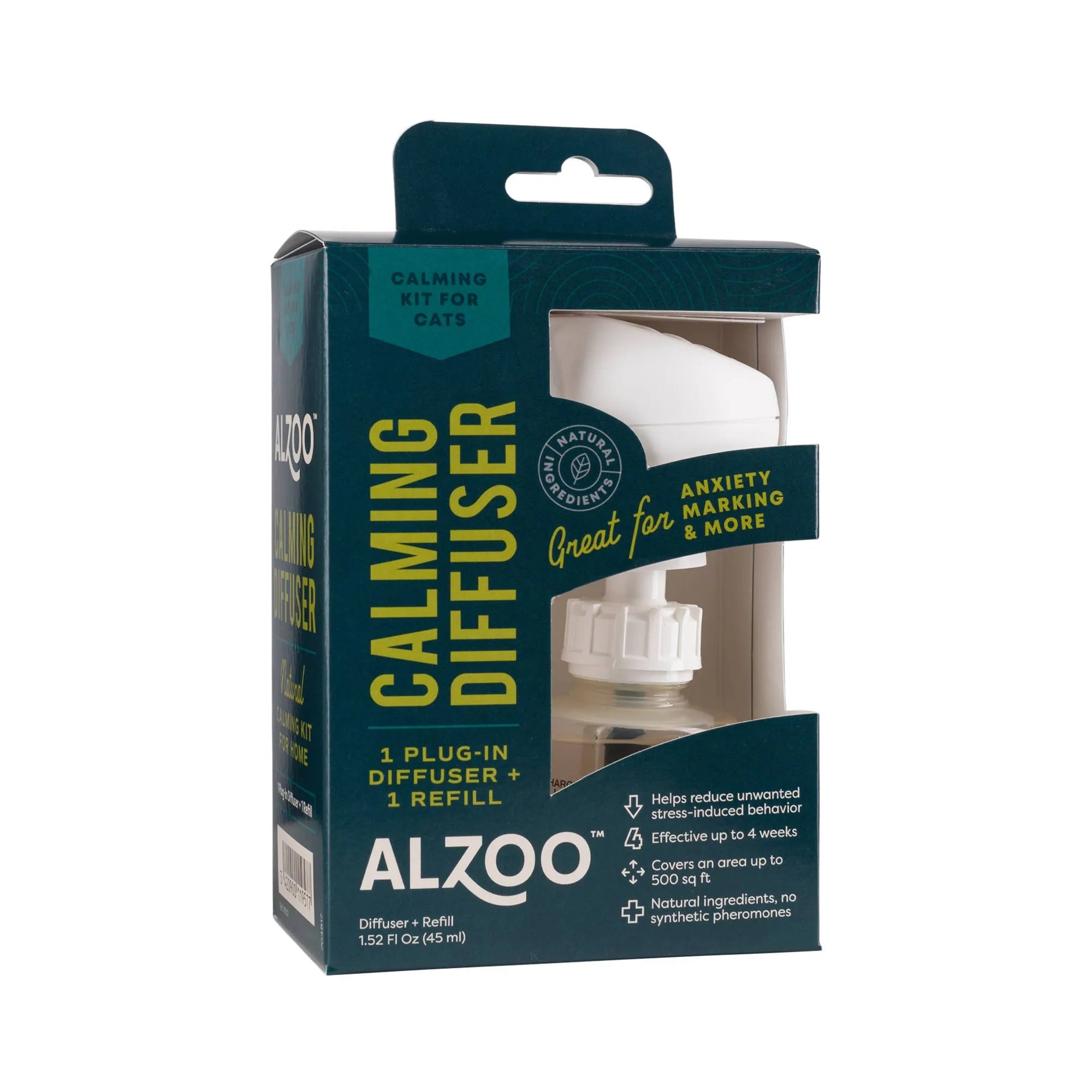 4APAWS™ALZOO Plant-Based Calming Plug-in Diffuser Kit - Cat