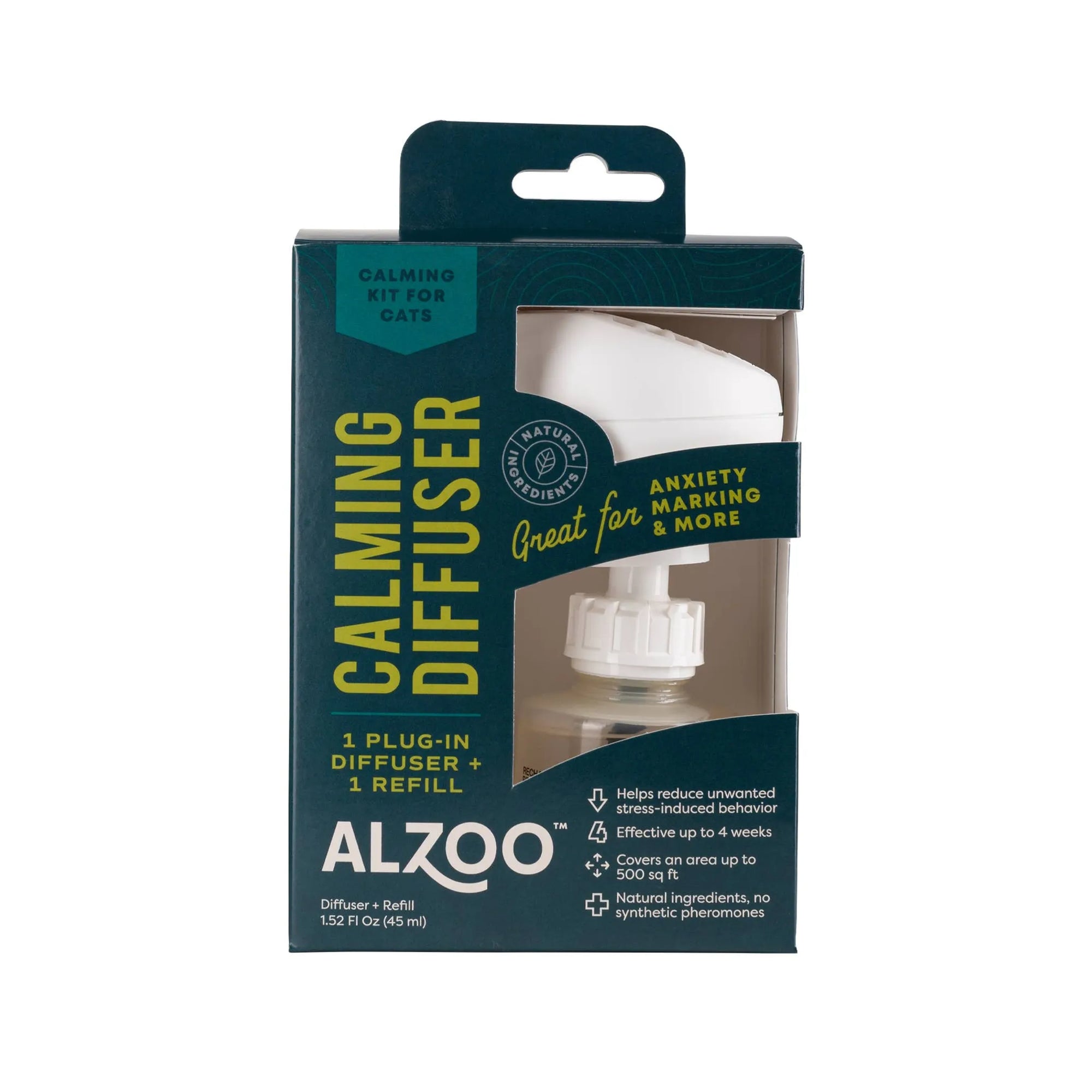 4APAWS™ALZOO Plant-Based Calming Plug-in Diffuser Kit - Cat