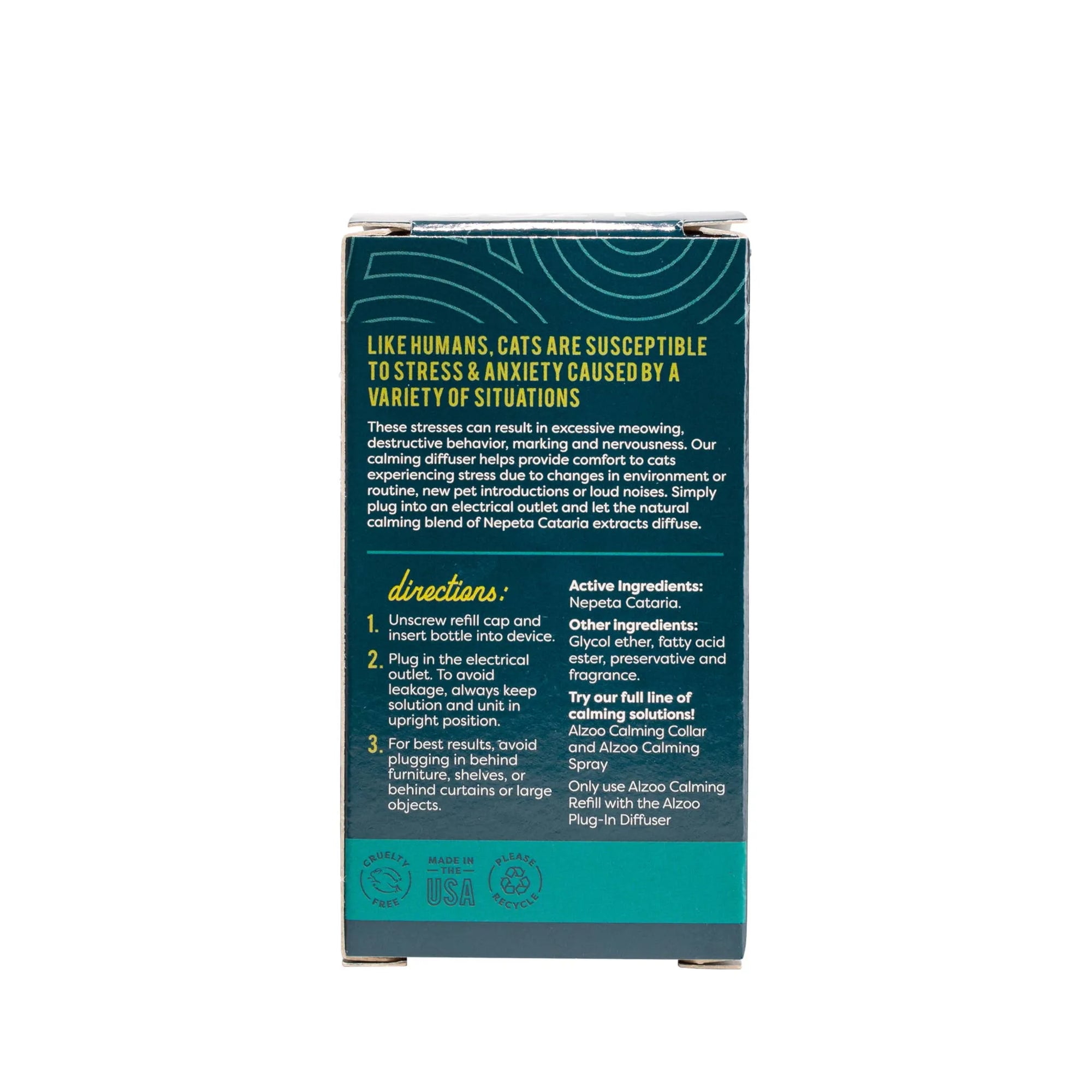 4APAWS™ALZOO Plant-Based Calming Refill Cat