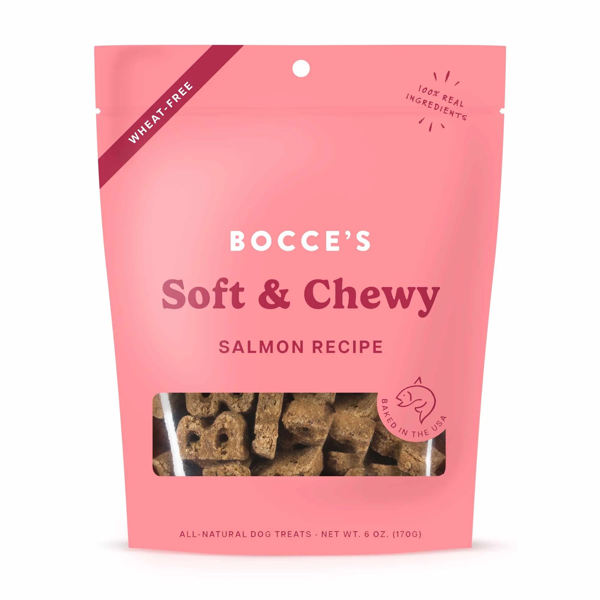 4APAWS™Bocce's Bakery Salmon Soft & Chewy Dog Treats 6oz