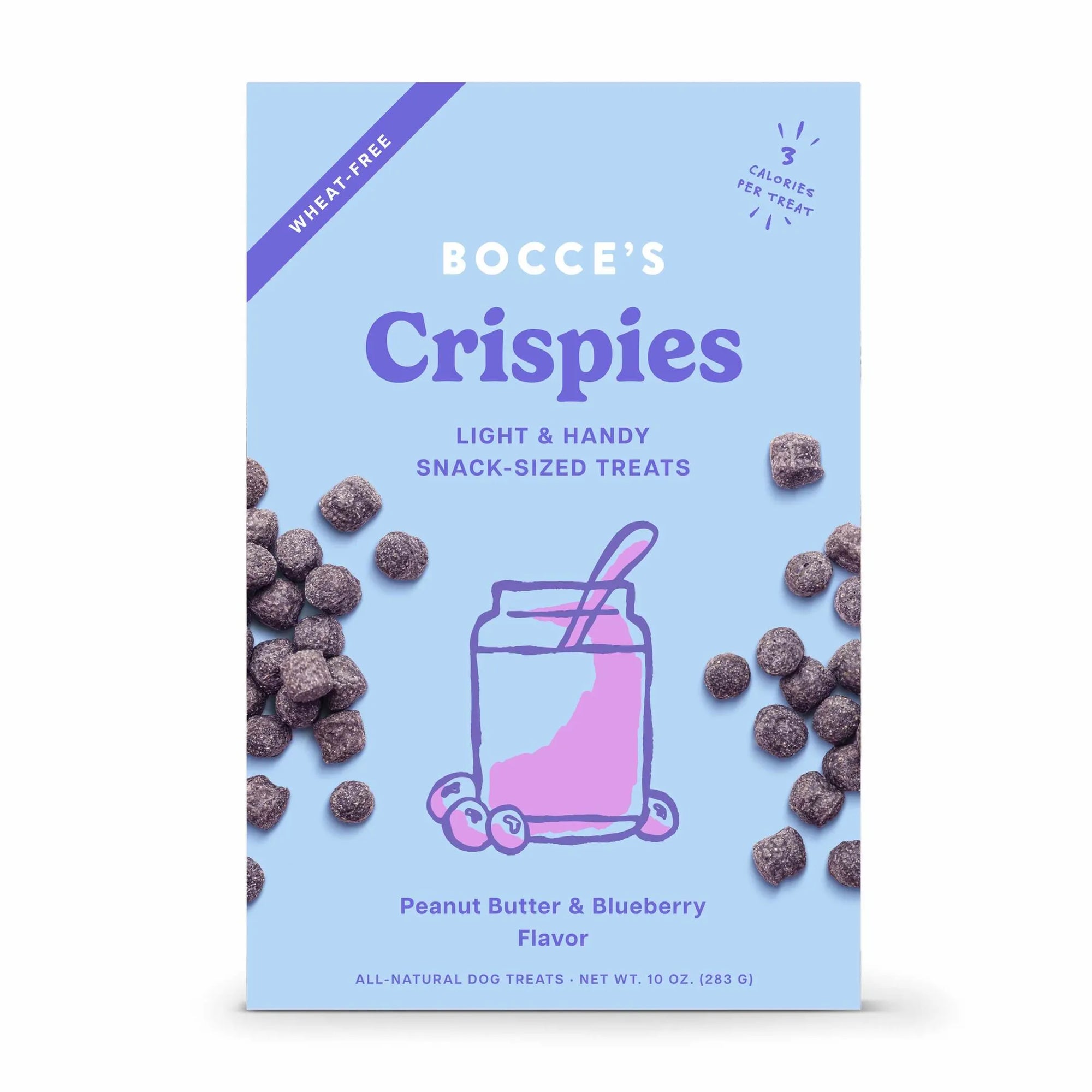 4APAWS™Bocce's Bakery PB + Blueberry Crispies Dog Treats 10oz