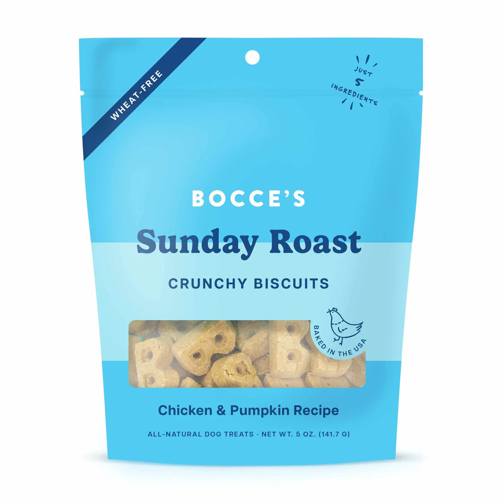 4APAWS™Bocce's Bakery Sunday Roast Biscuit Bags Dog Treats 5oz