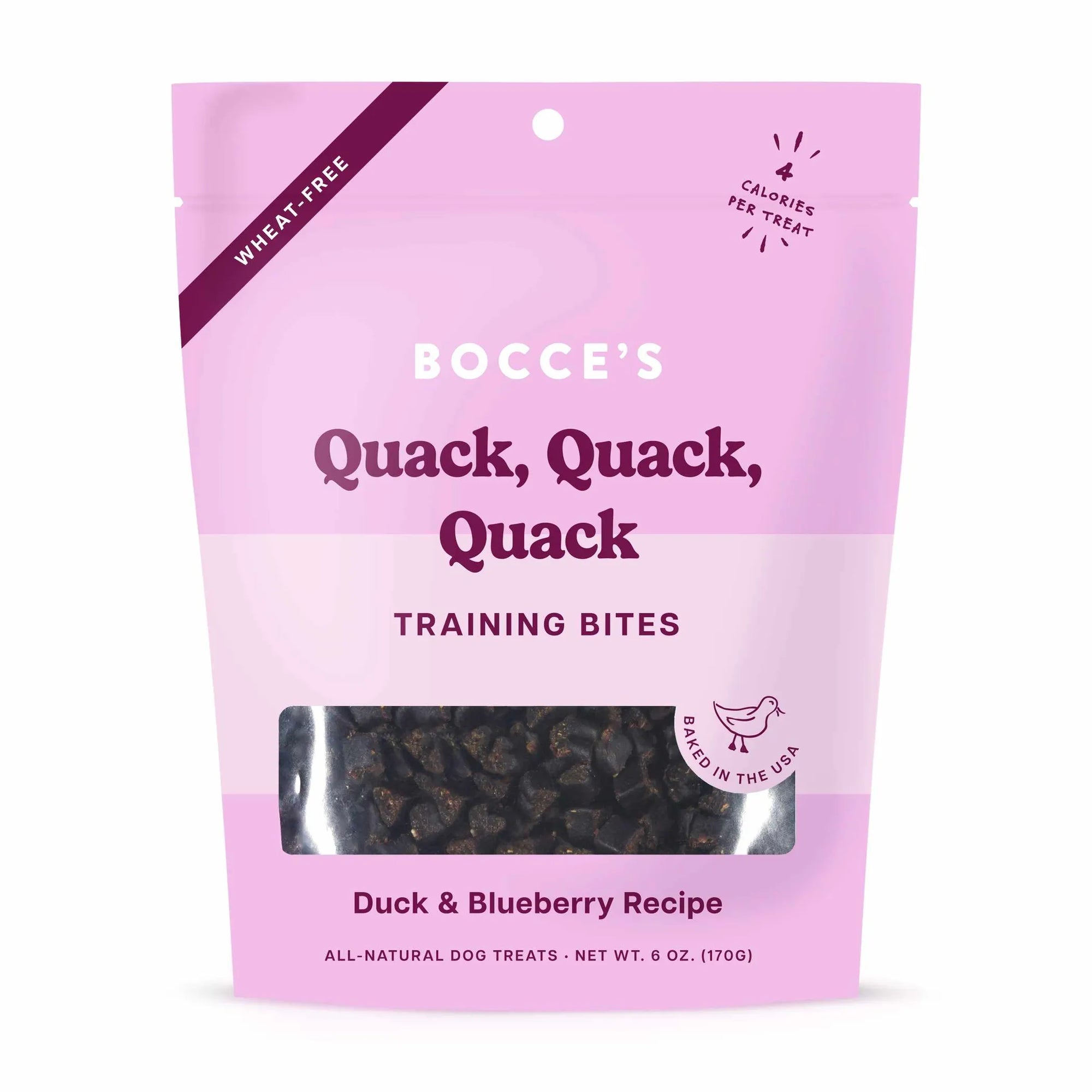4APAWS™Bocce's Bakery Quack Quack Quack Training Bites Dog Treats 6oz
