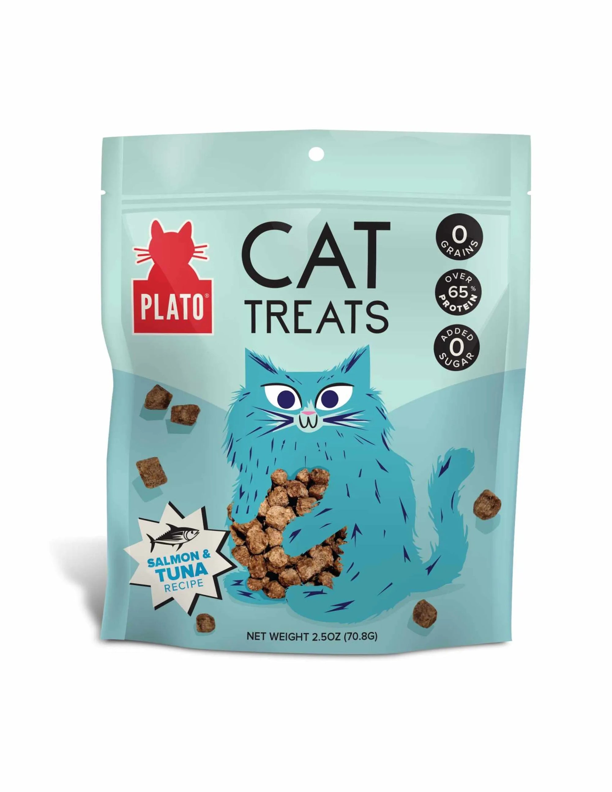 4APAWS™Plato Air-Dried Cat Treats Tuna & Salmon Recipe 2.5oz