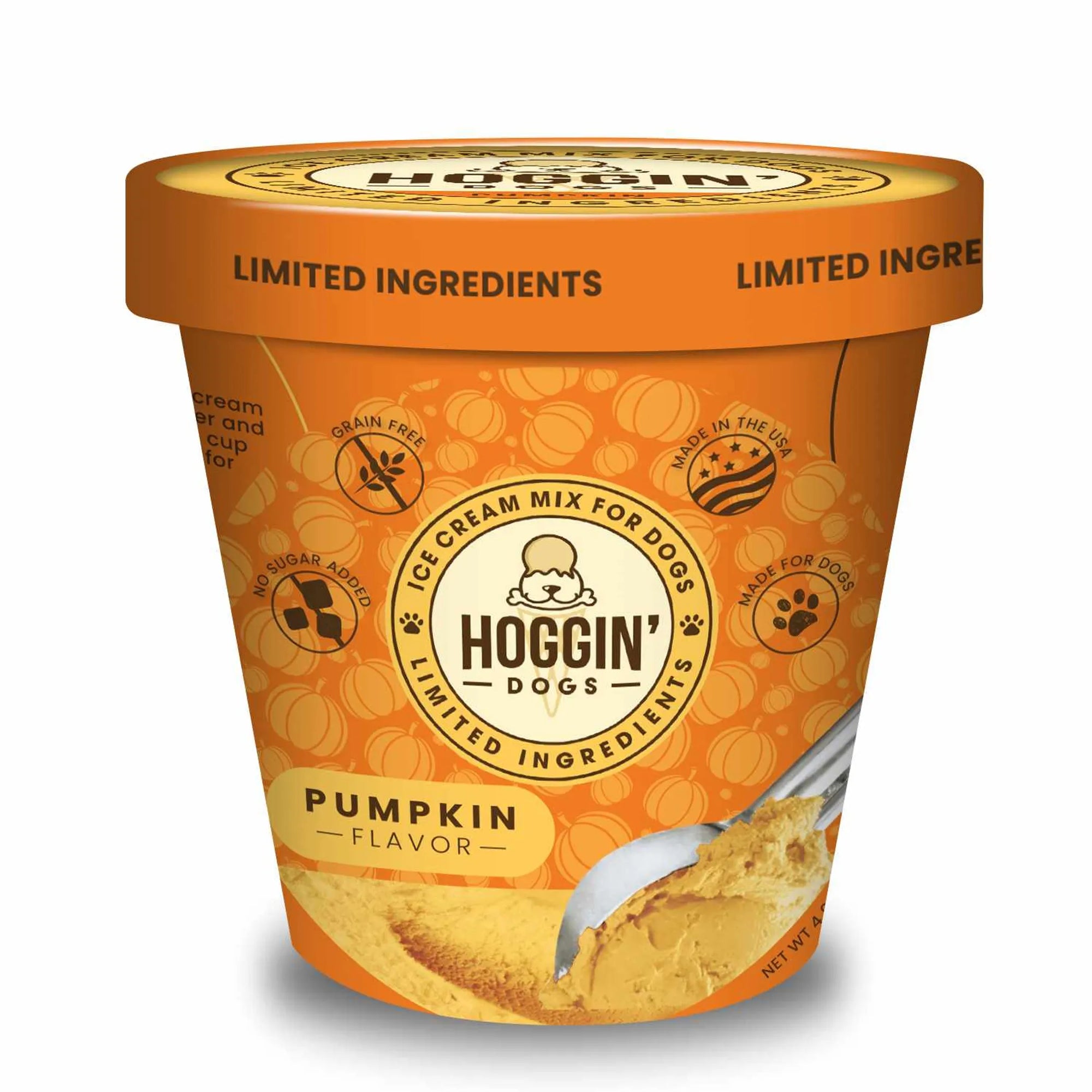 4APAWS™Puppy Cake Hoggin' Dogs Ice Cream Mix Pumpkin 4.65 oz