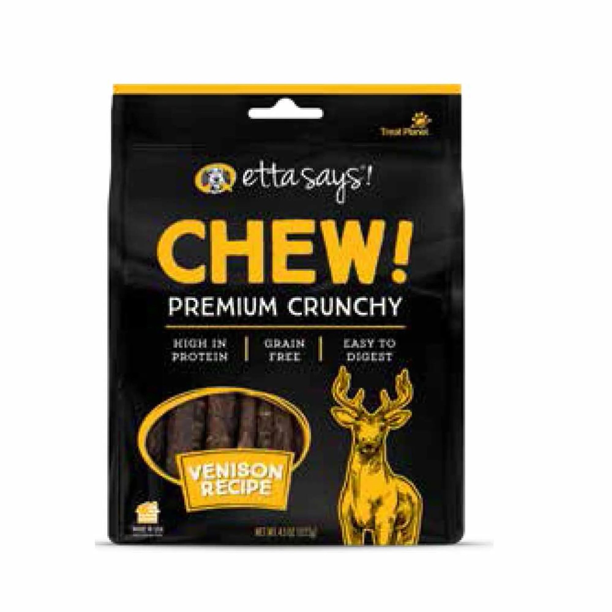 4APAWS™Etta Says! Chew Premium Crunchy Venison Dog Chew 4.5oz